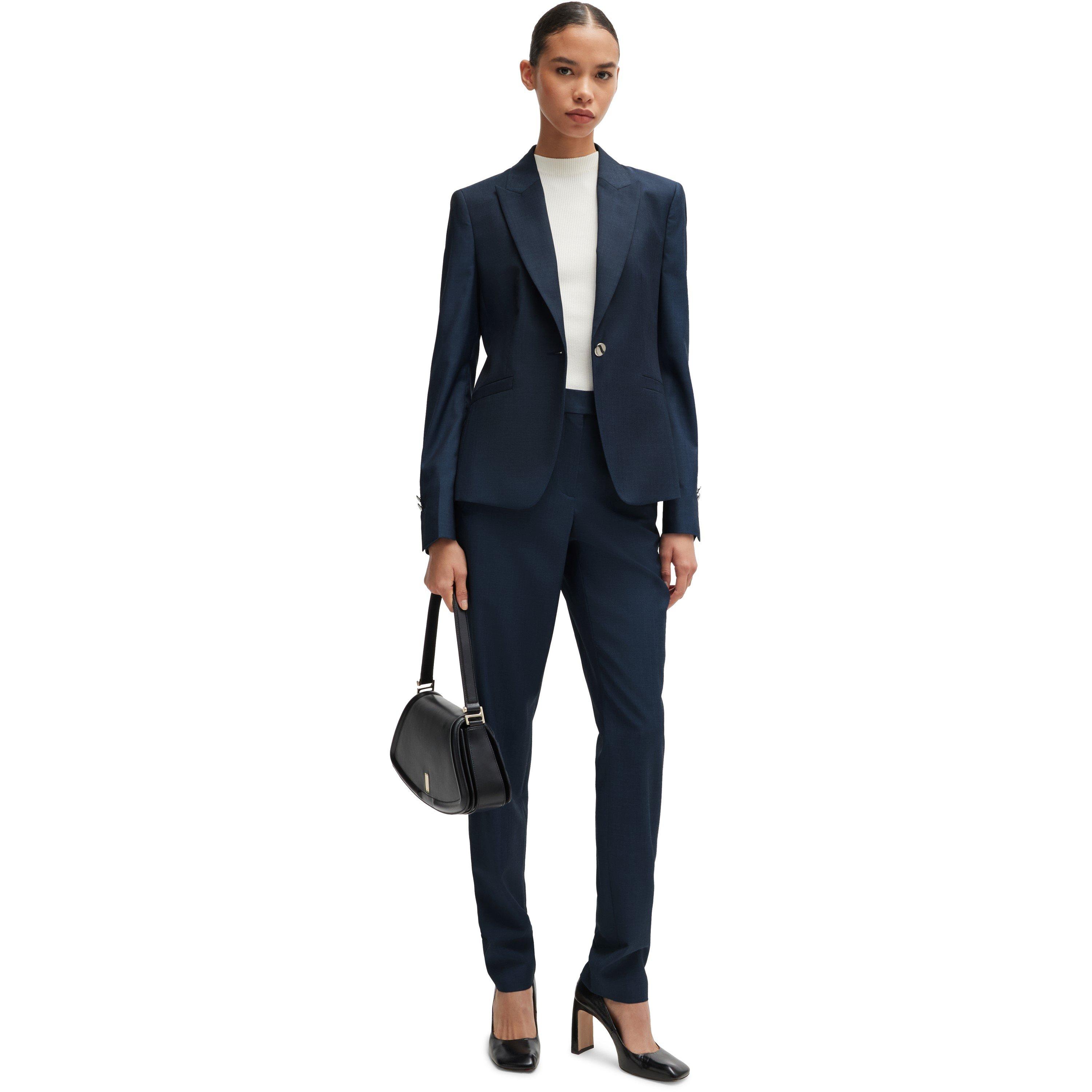 Open Blue - Boss - Women's Tanuri Straight Leg Trousers - 5