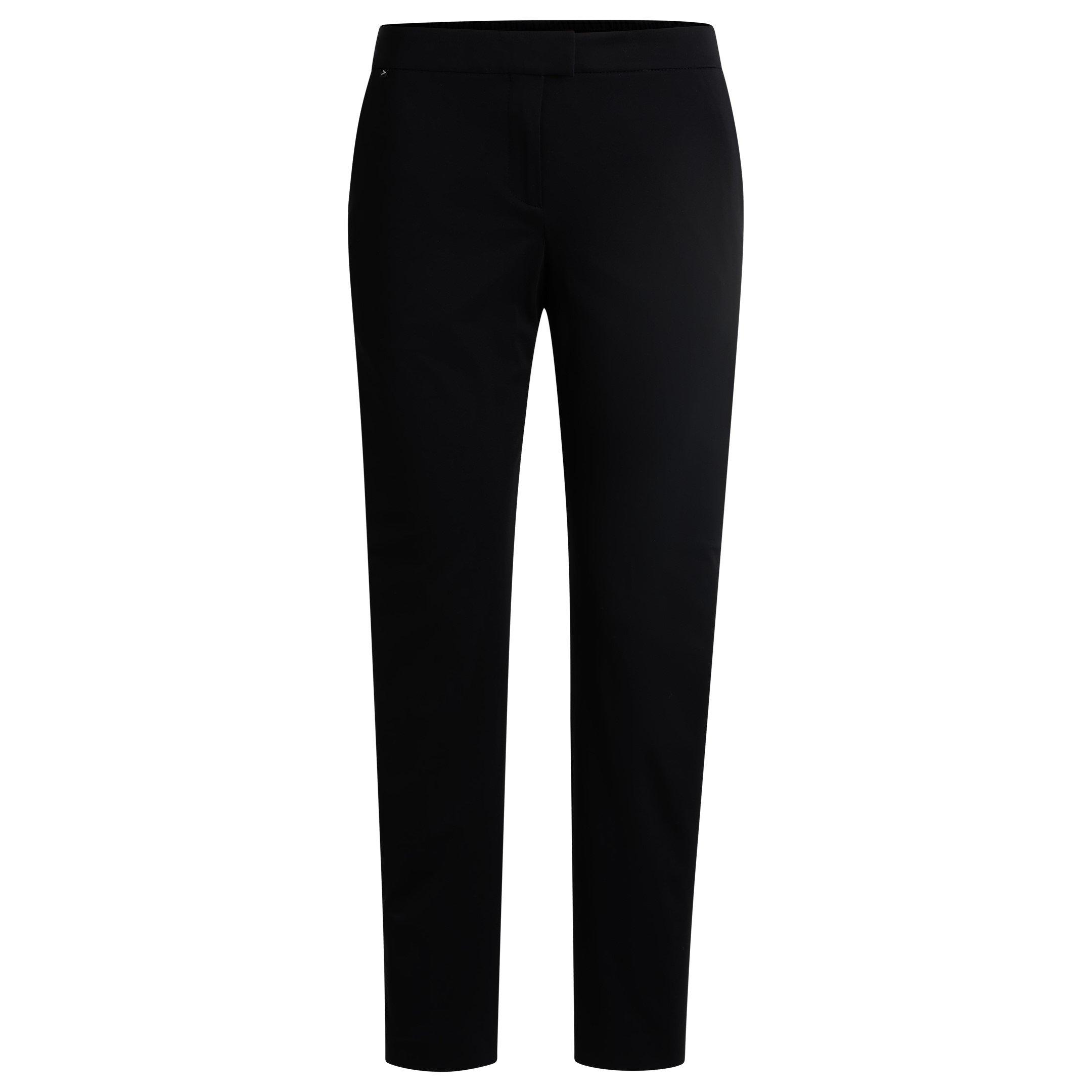 Boss Women's Tobaluka10 Straight Leg Trousers - Black - 8 (S)