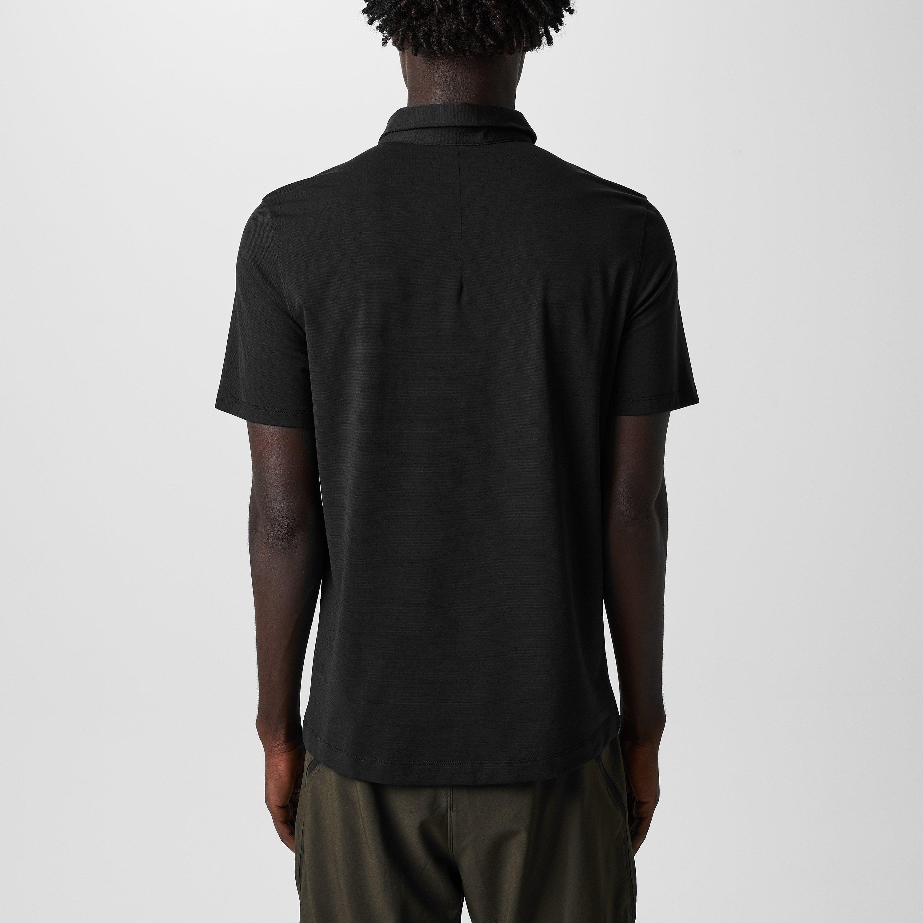 Black - Lululemon - Evolution Short-Sleeve Polo Shirt - 3