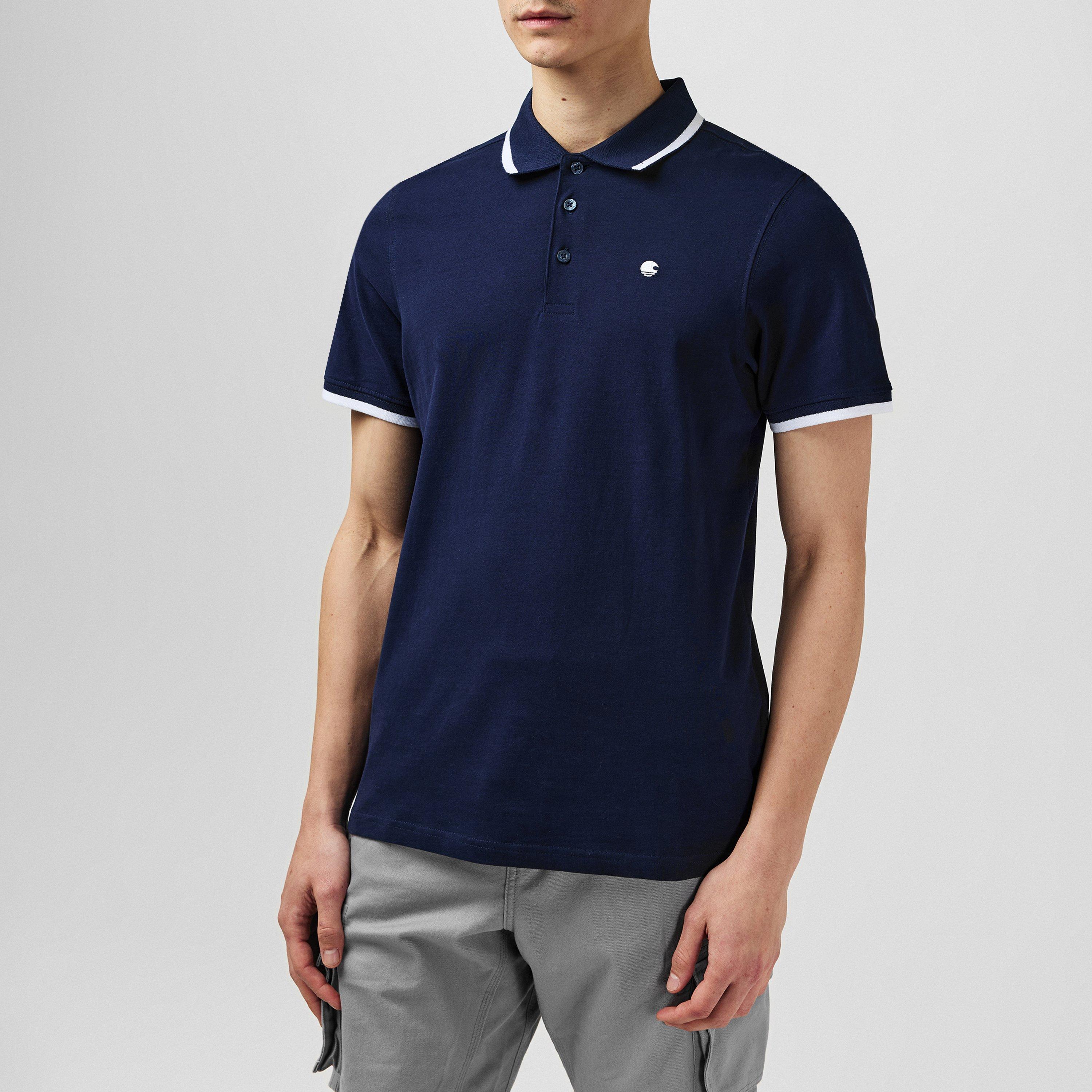 Marineblau - SoulCal - Signature Polo Shirt Mens - 1