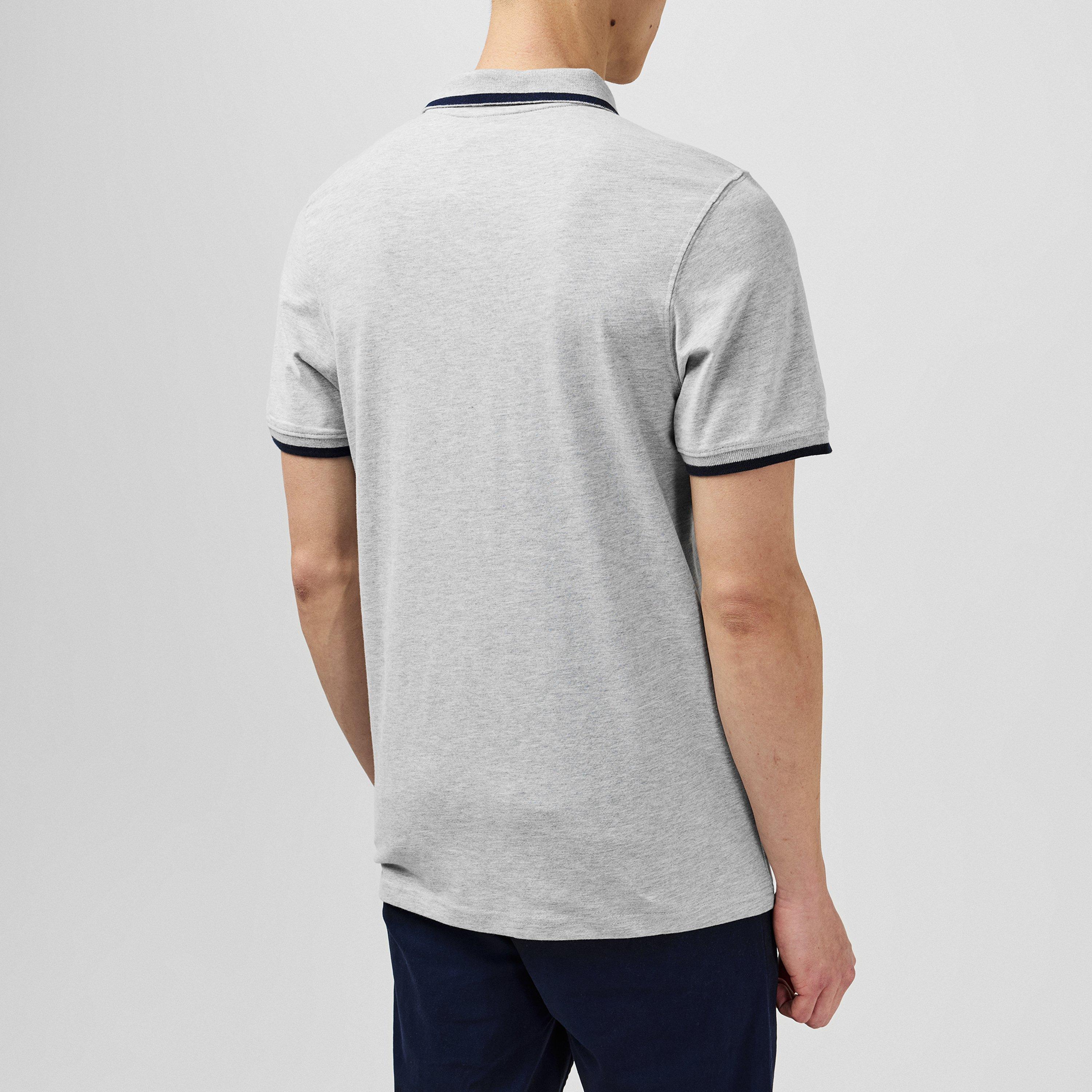 Marl gris - SoulCal - Signature Polo Shirt Mens - 4