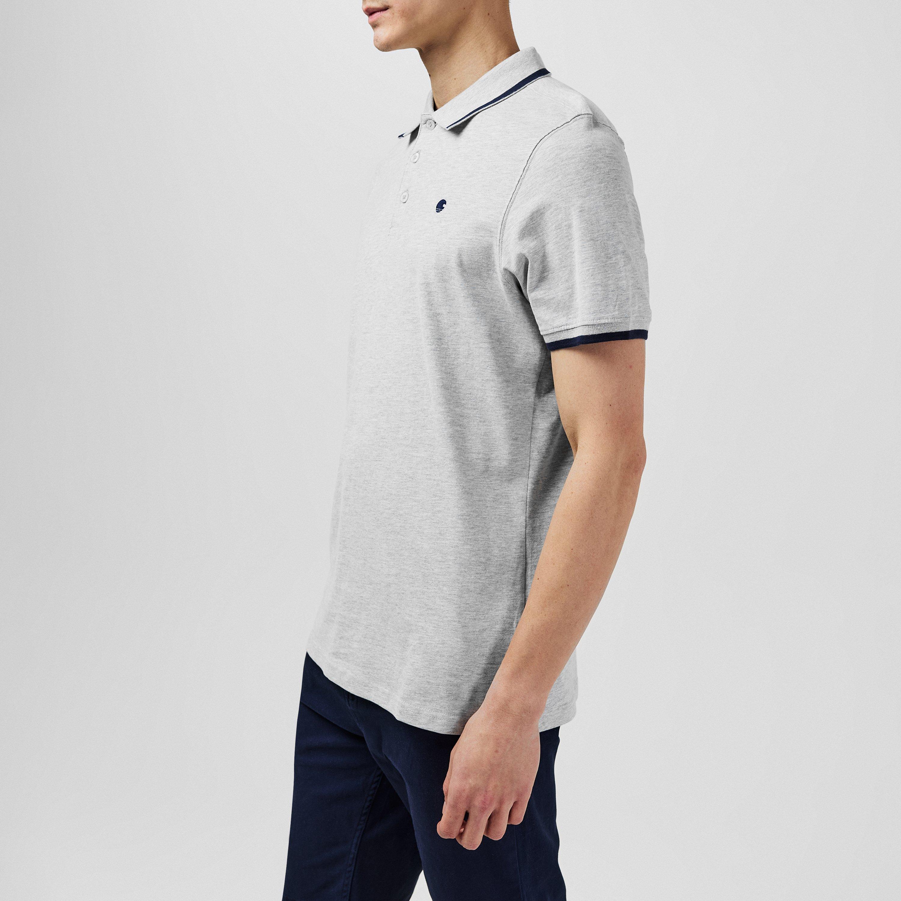 Marl gris - SoulCal - Signature Polo Shirt Mens - 5