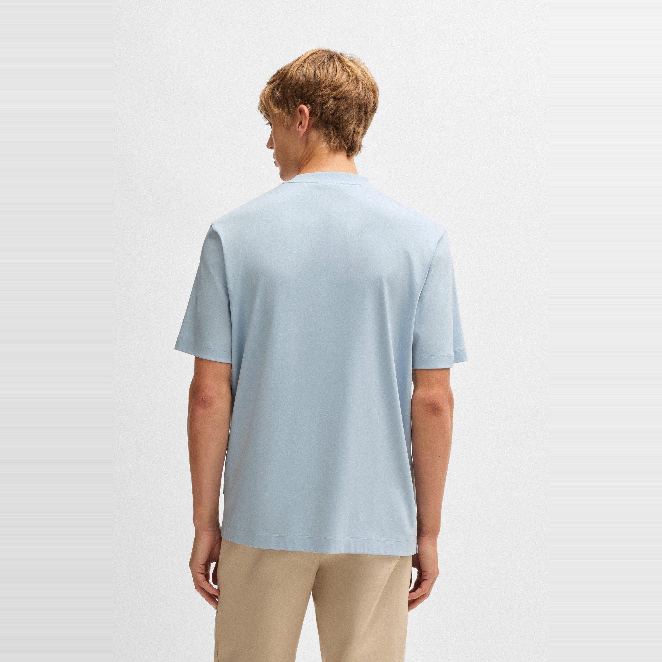 Lt Pas Blue 454 - Boss - Men's HBB C Taut Minimalist Design T-Shirt - 2