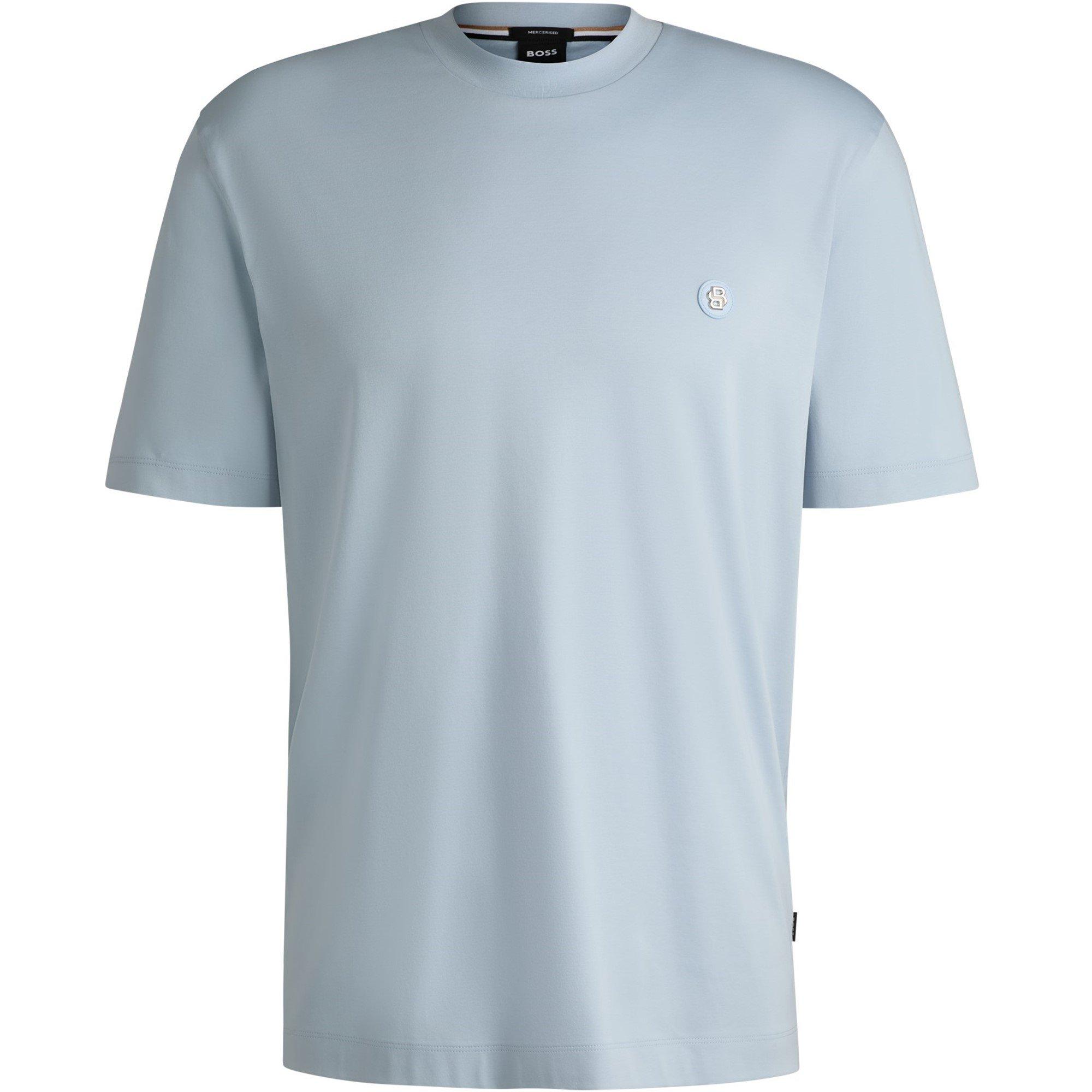 Lt Pas Blue 454 - Boss - Men's HBB C Taut Minimalist Design T-Shirt - 5