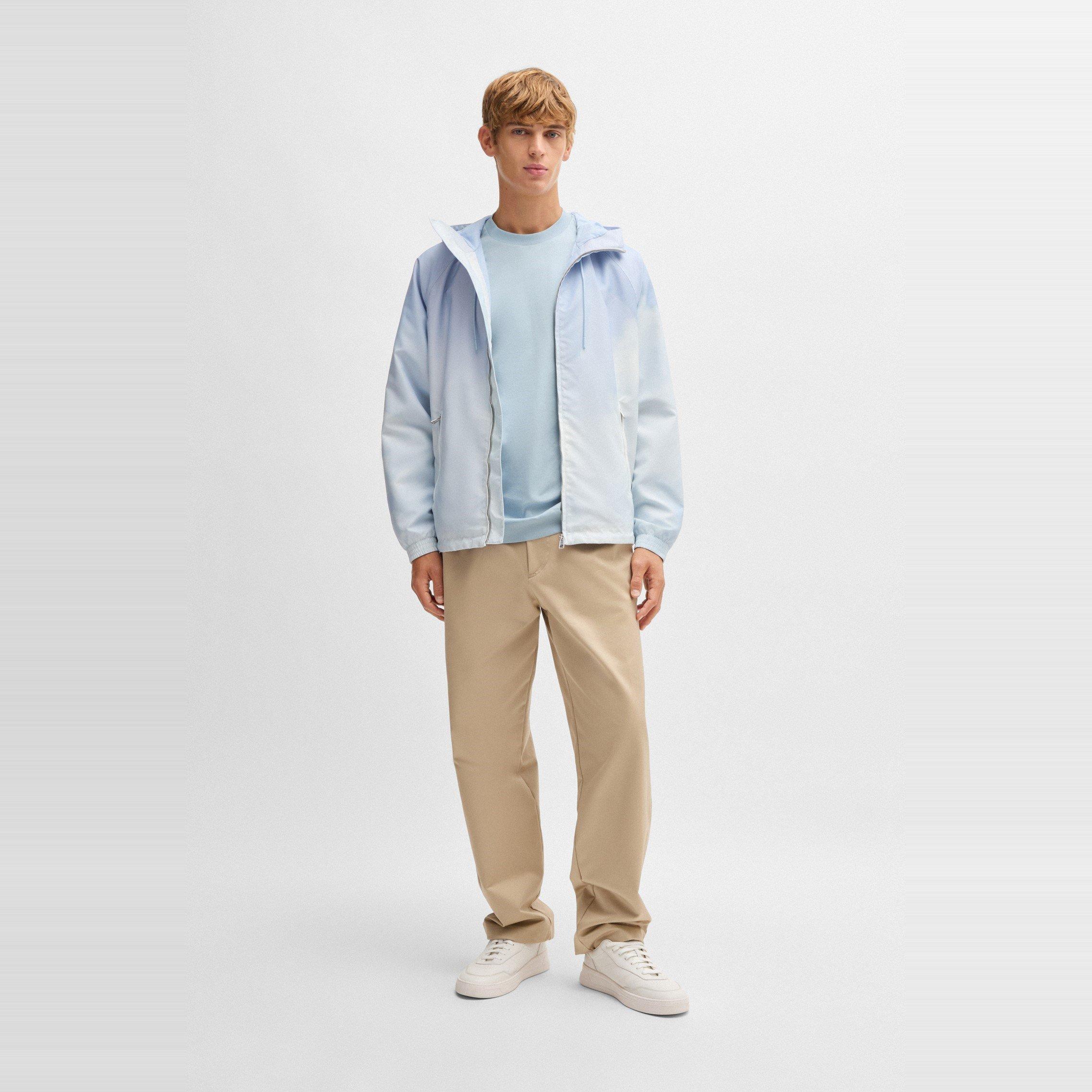 Lt Pas Blue 454 - Boss - Men's HBB C Taut Minimalist Design T-Shirt - 3