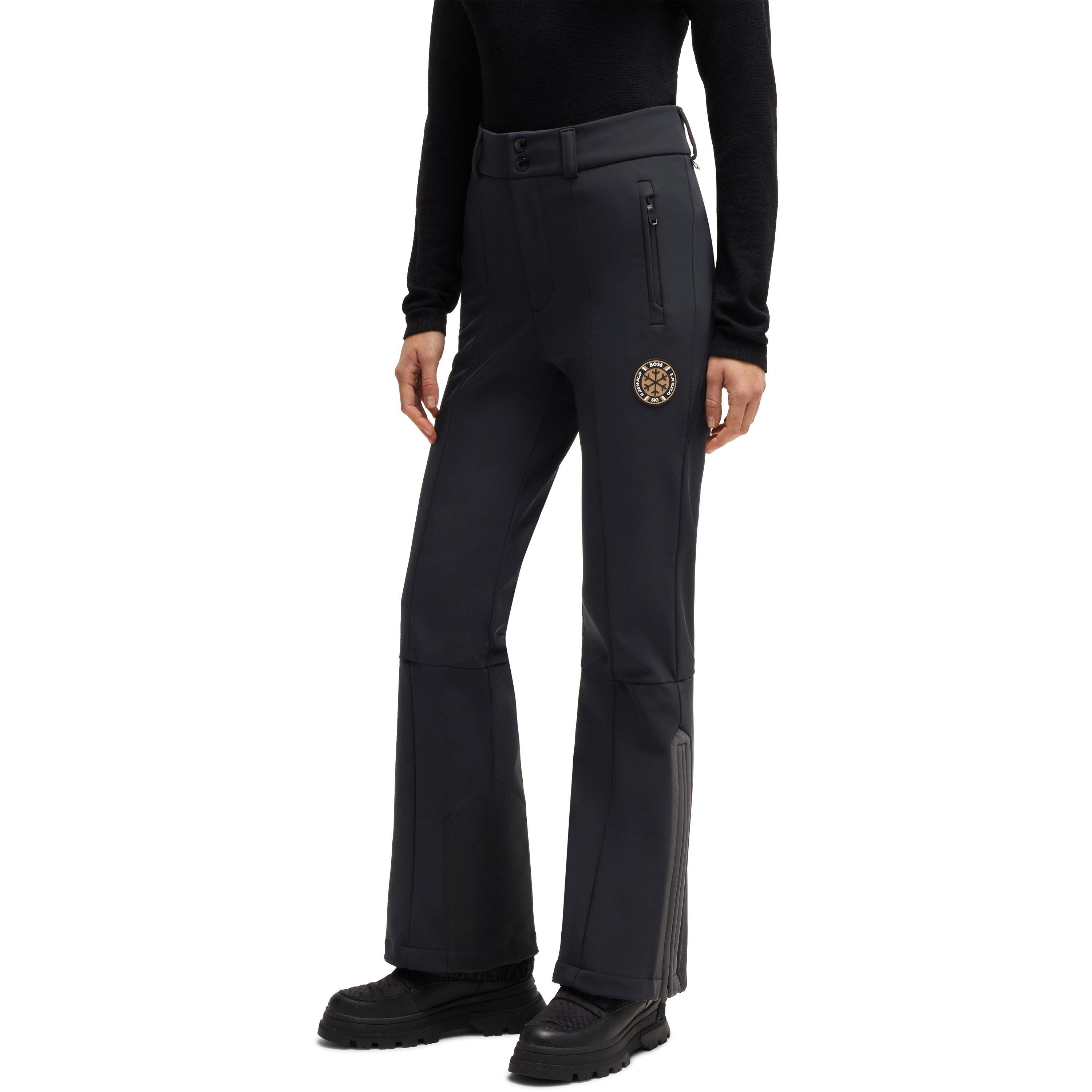 Black - Boss - Women's Straight Leg Trouser - 2