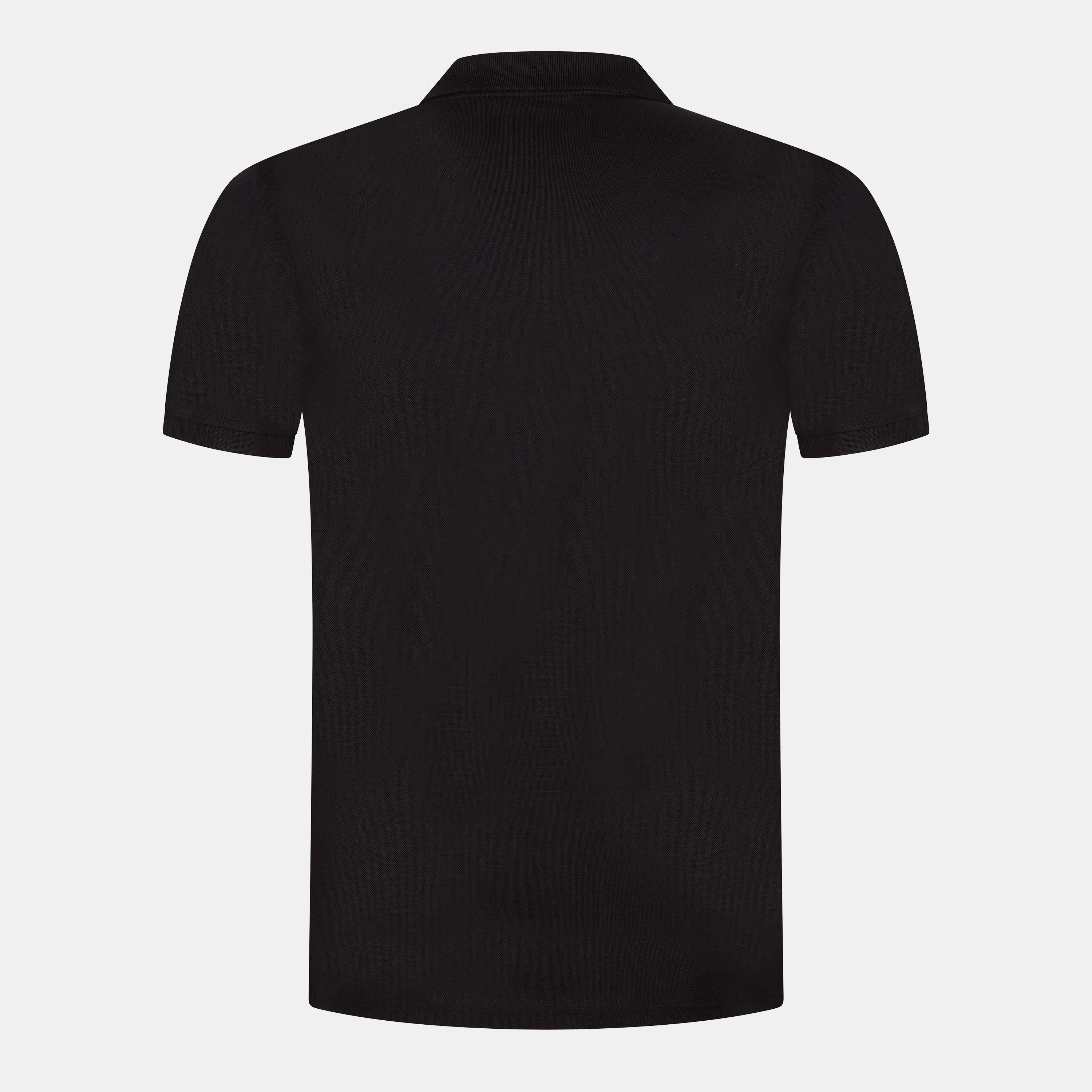 Jet Black Z865 - Lyle and Scott - Basic Short Sleeve Polo Shirt - 2