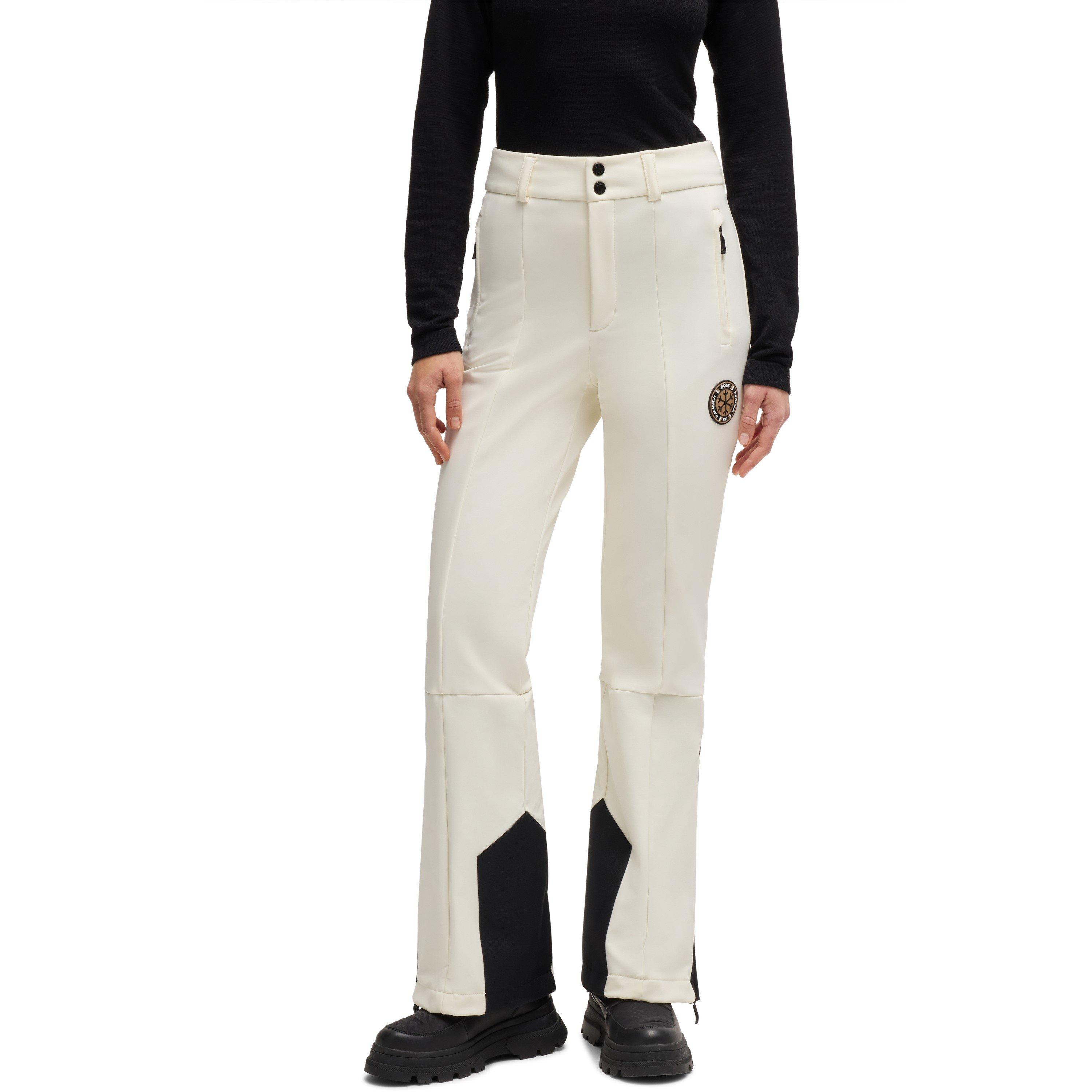 Open White - Boss - Women's Stretch Straight Leg Trousers - 1