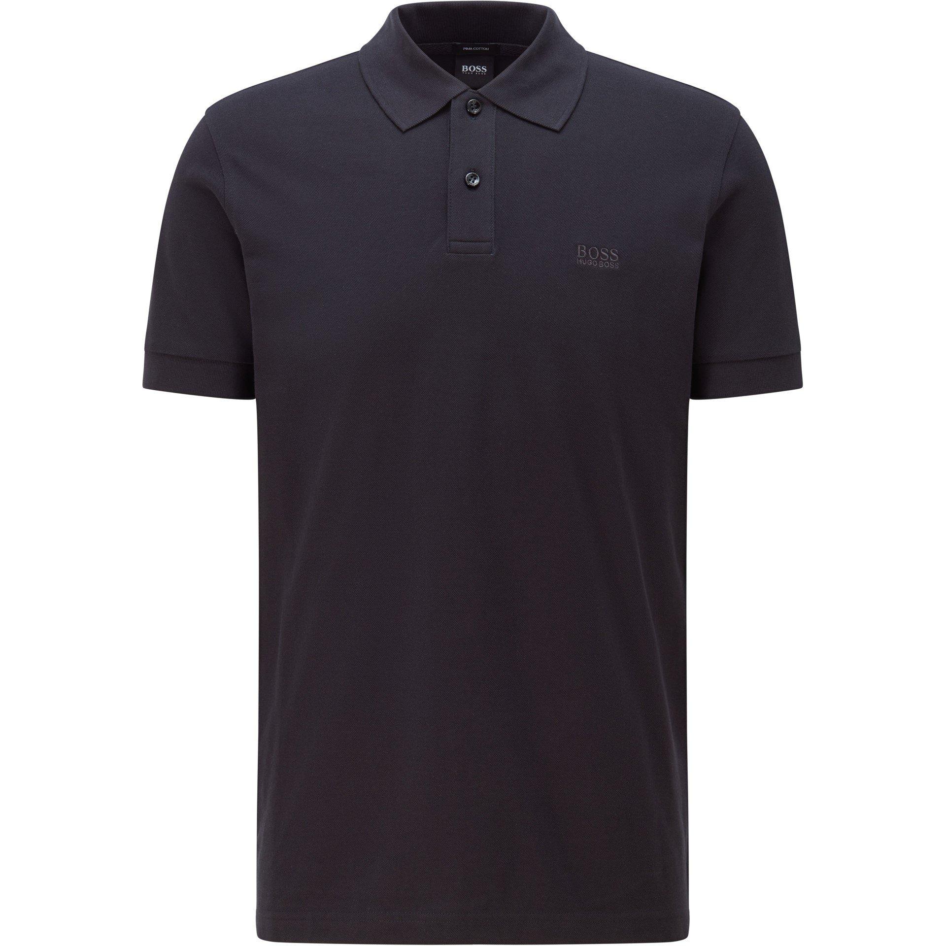 Dark Blue - Boss - Men's Firenze Short Sleeve Polo Shirt