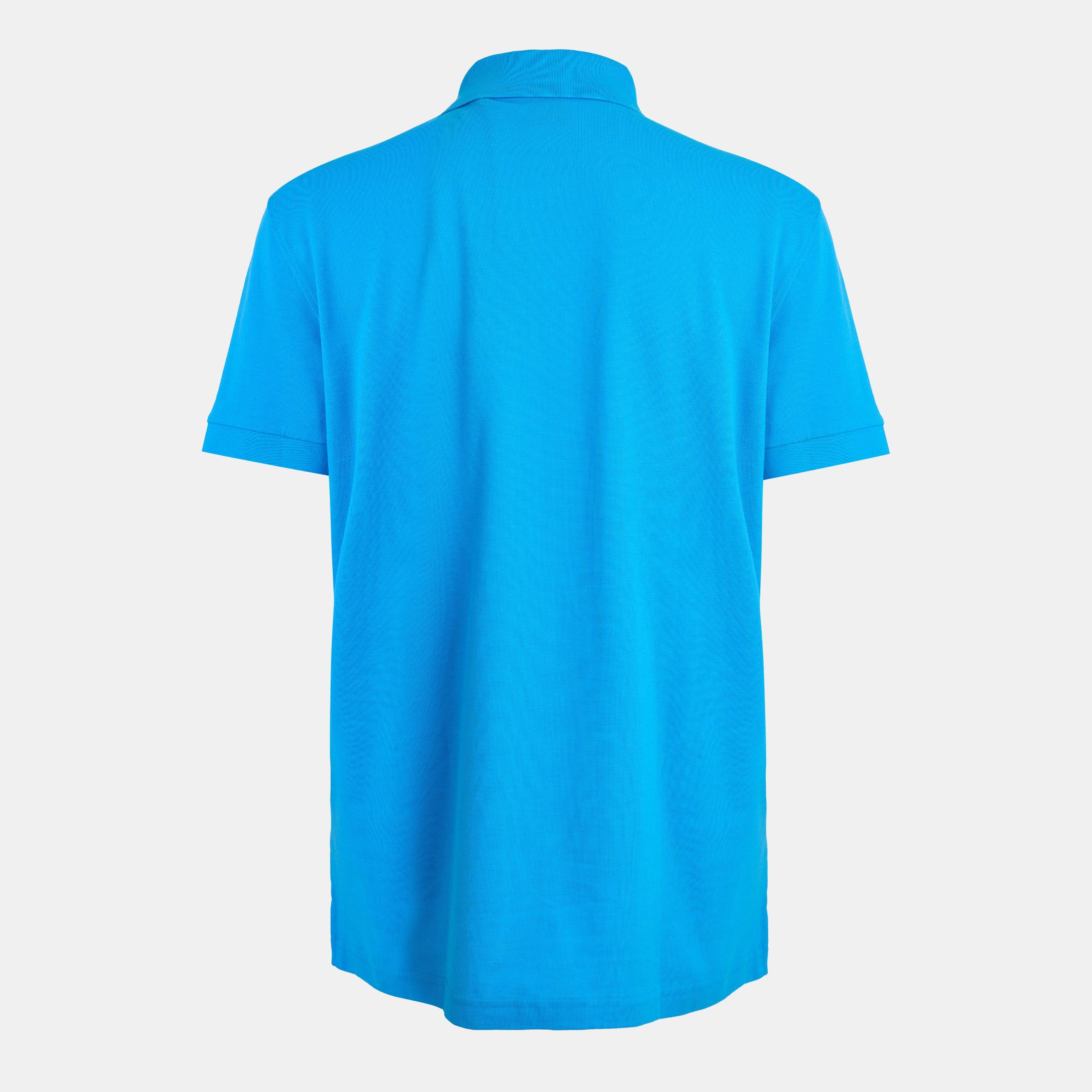 Bright Blue - Boss - Men's Firenze Short Sleeve Polo Shirt - 2