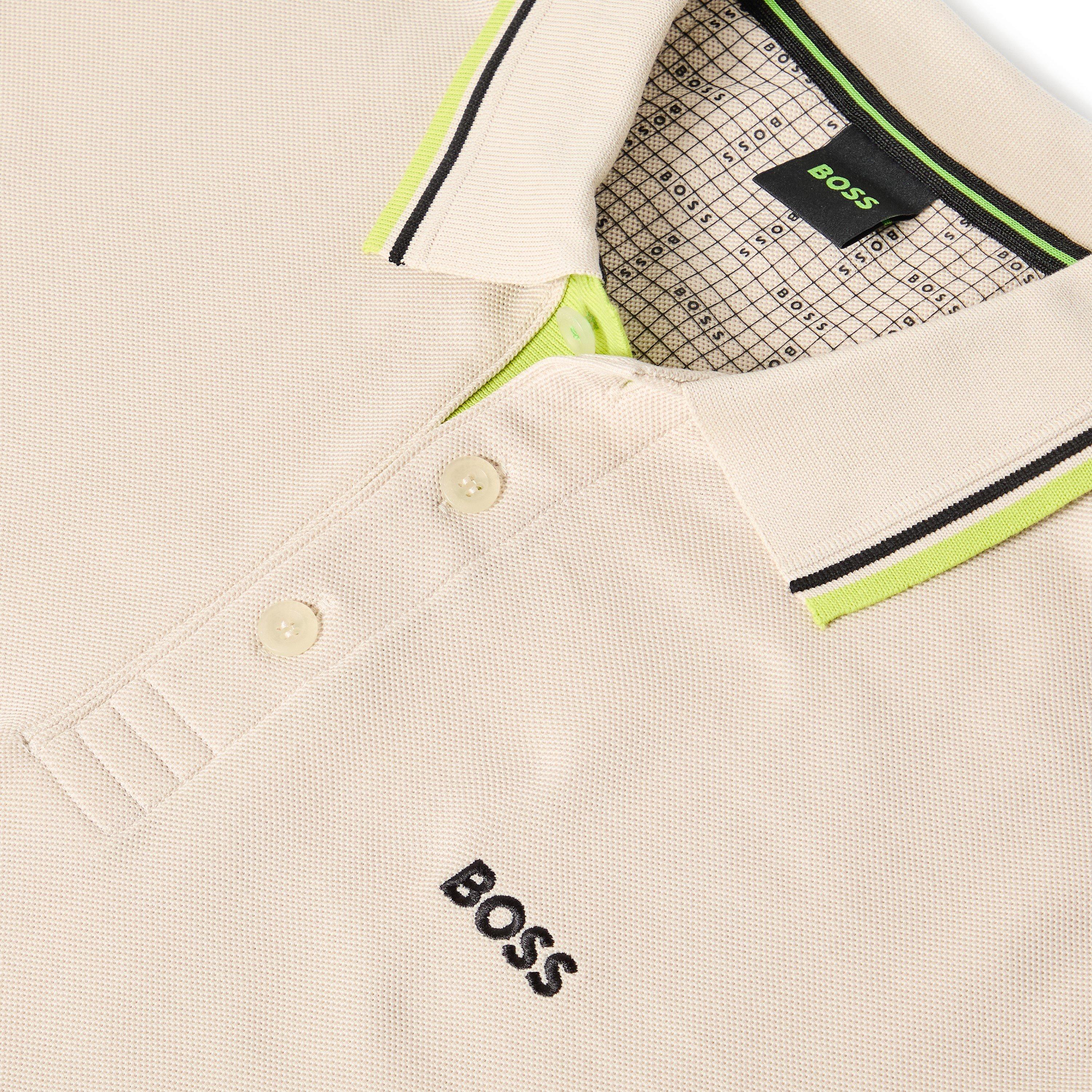 Open White - Boss - Men's Paddy Short-Sleeve Polo Shirt - 3