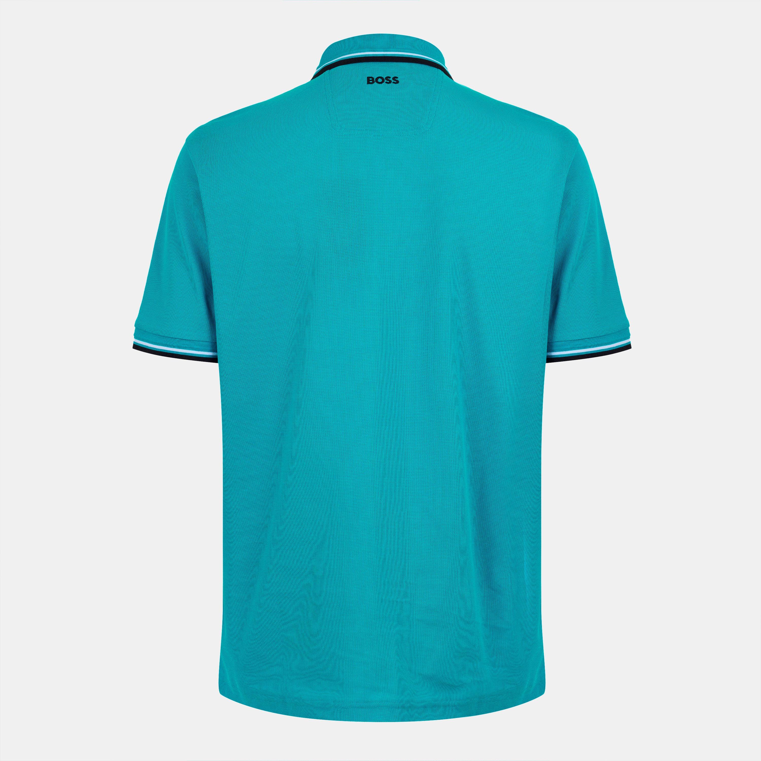 Open Green - Boss - Men's Paddy Short-Sleeve Polo Shirt - 2