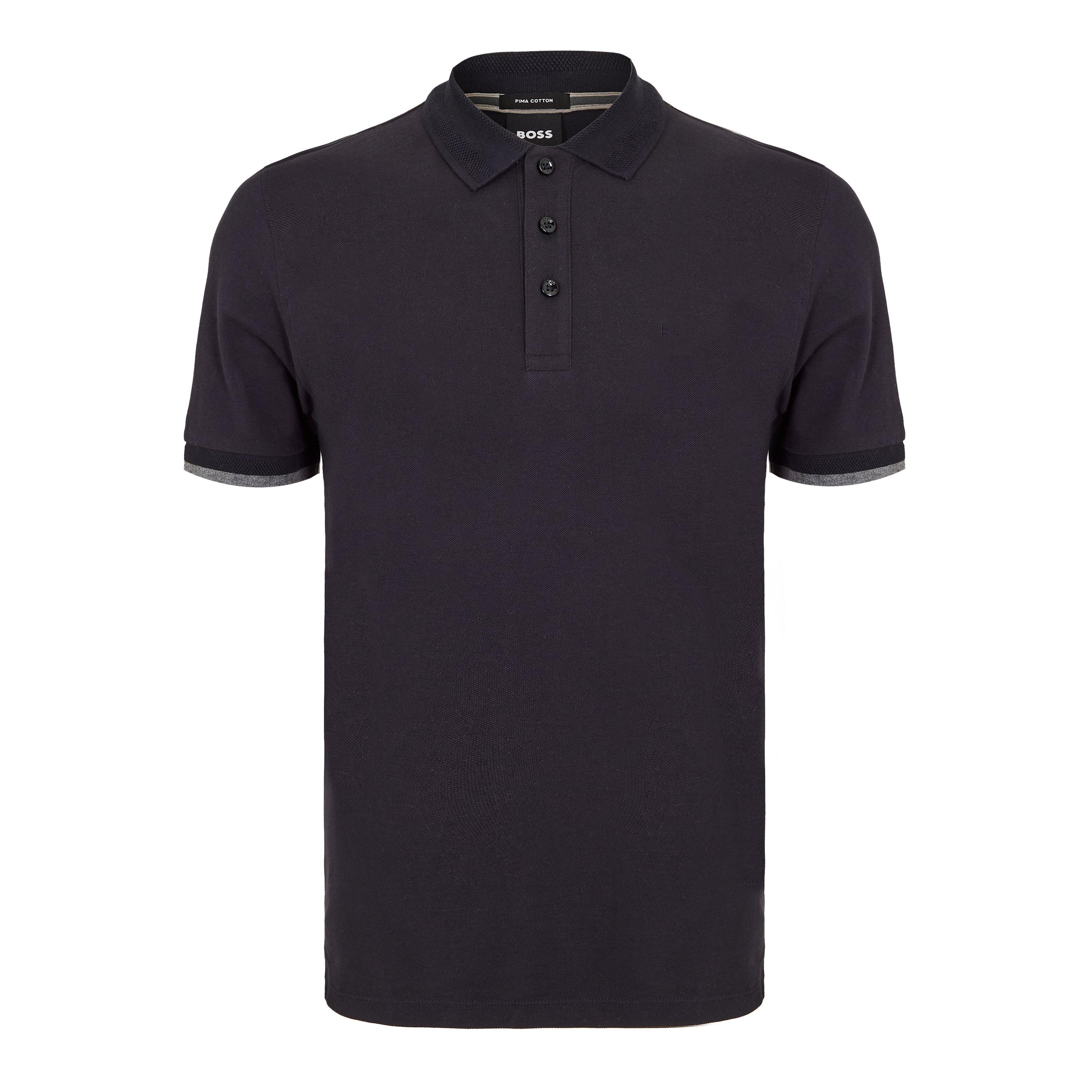 Open Blue - Boss - Men's Phillipson Short Sleeve Polo Shirt - 1