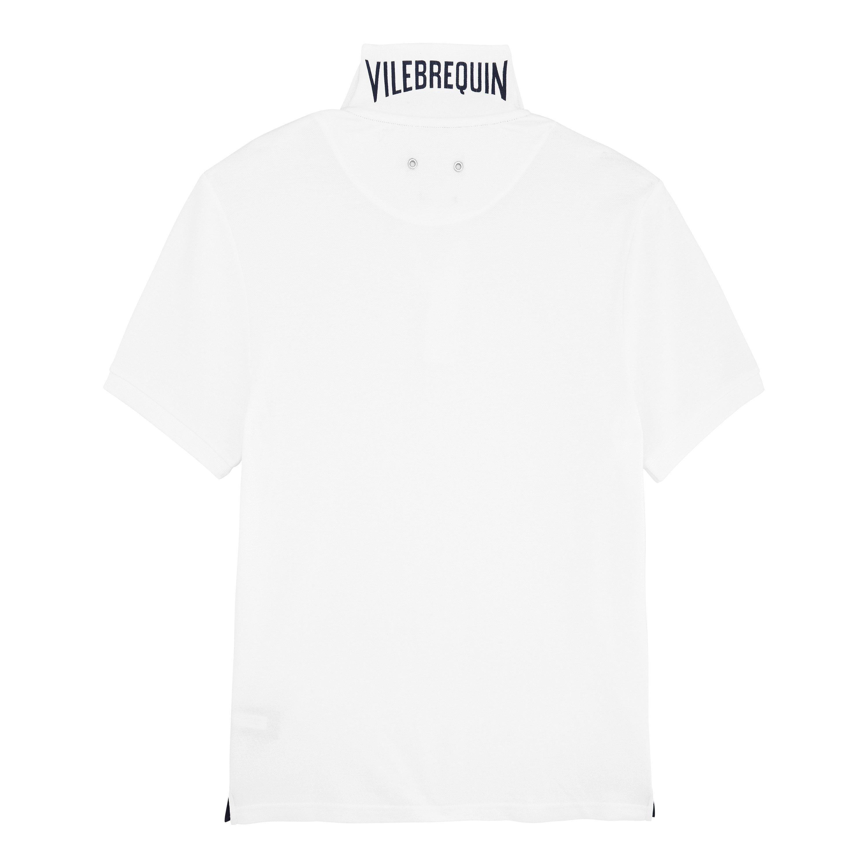 White 010 - Vilebrequin - Men's Palatin Polo Shirt - 2