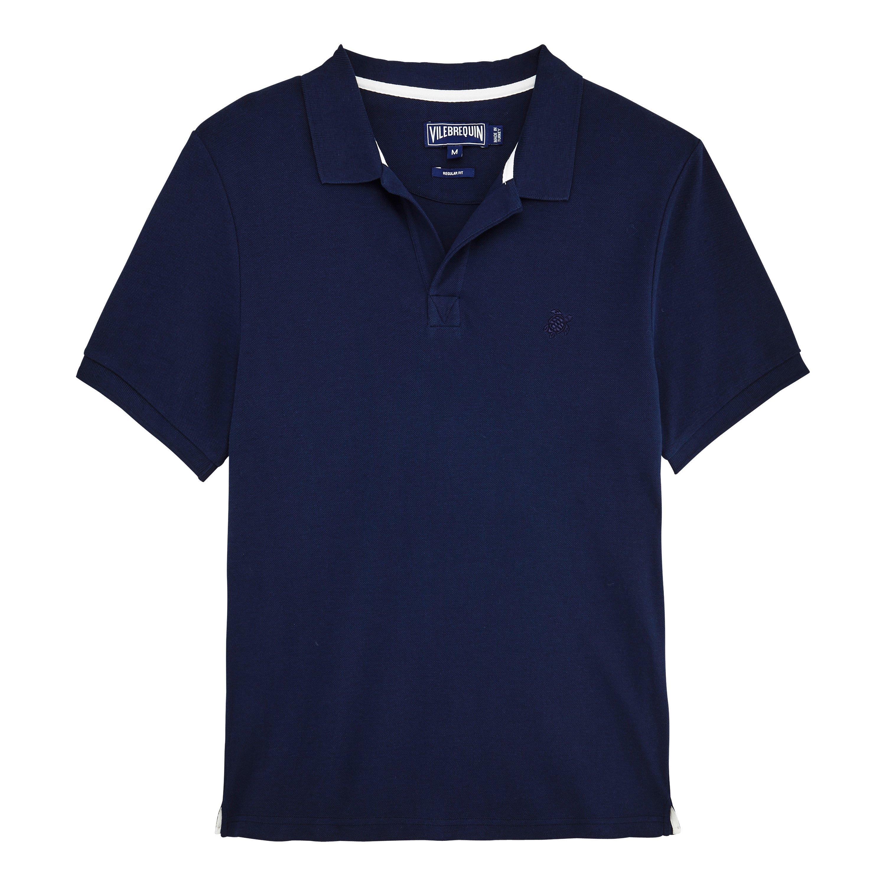 Vilebrequin Men's Palatin Polo Shirt - Navy 390 - Small