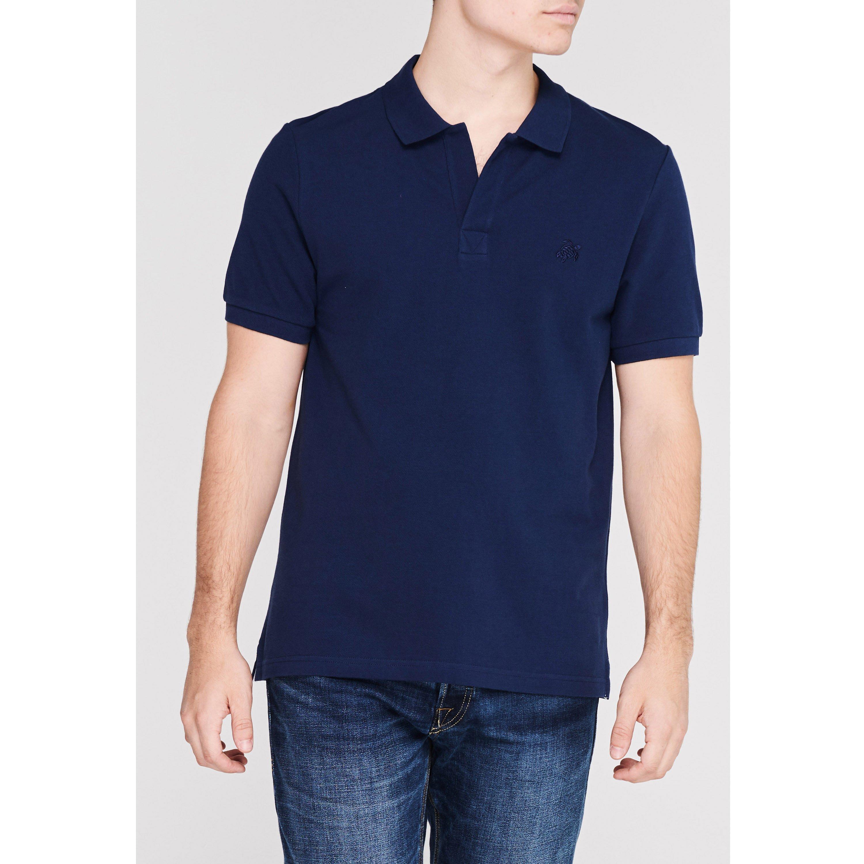 Navy 390 - Vilebrequin - Men's Palatin Polo Shirt - 3