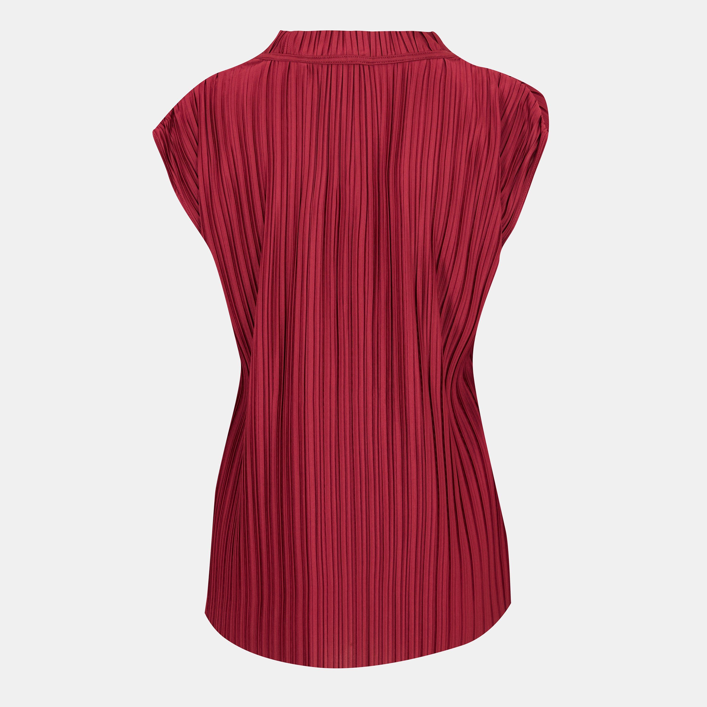 Dark Red - Boss - Women's Emalla Short Sleeve Polo Shirt - 2