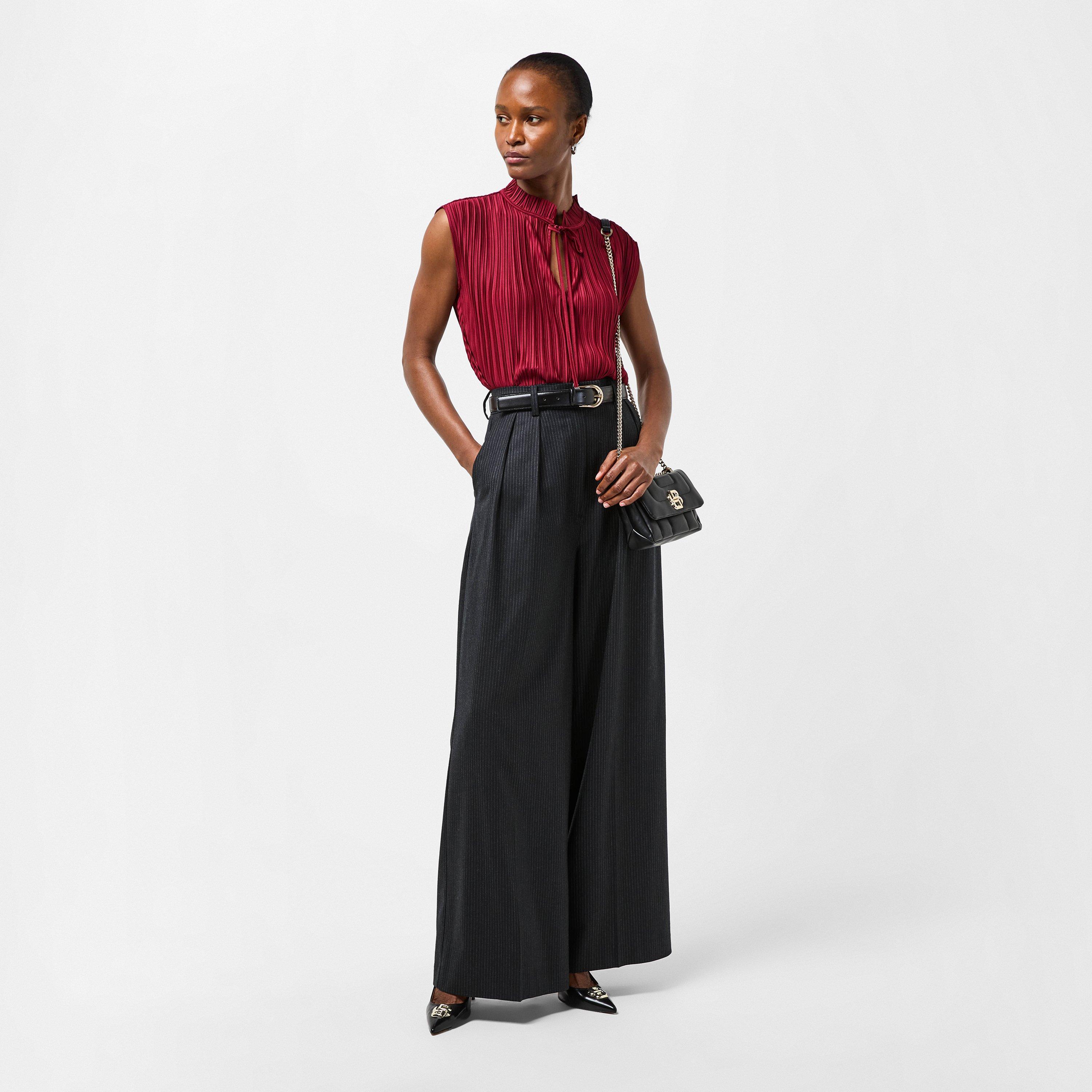 Dark Red - Boss - Women's Emalla Short Sleeve Polo Shirt - 5