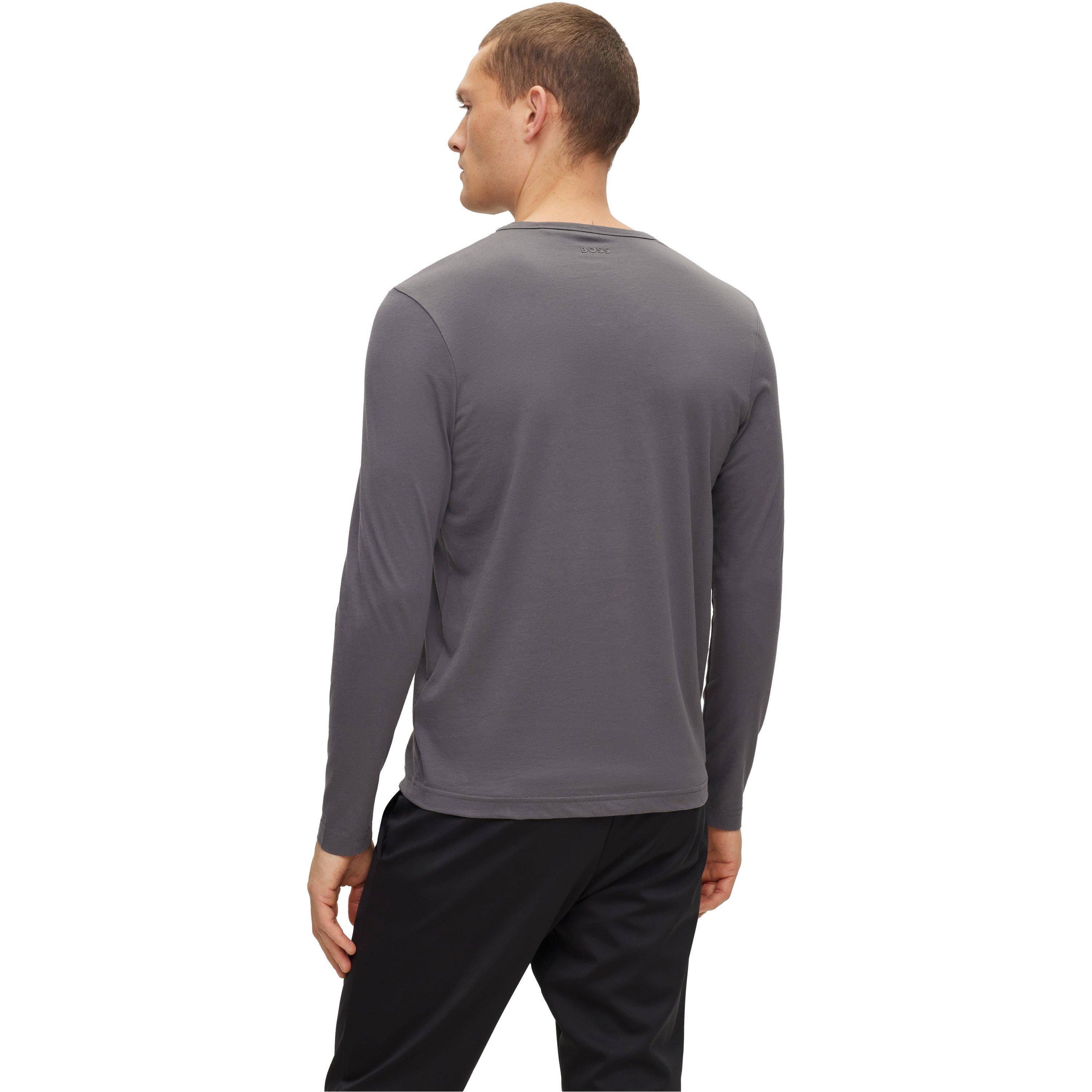 Grey - Boss - Men's Short Sleeve Polo Shirt - 3
