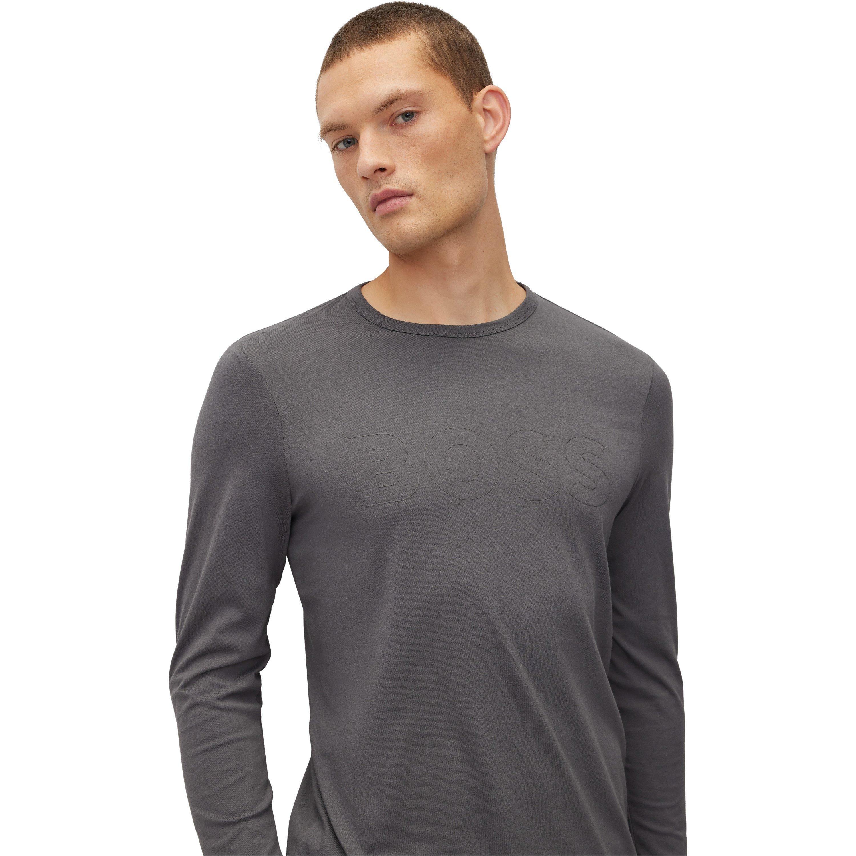 Grey - Boss - Men's Short Sleeve Polo Shirt - 4