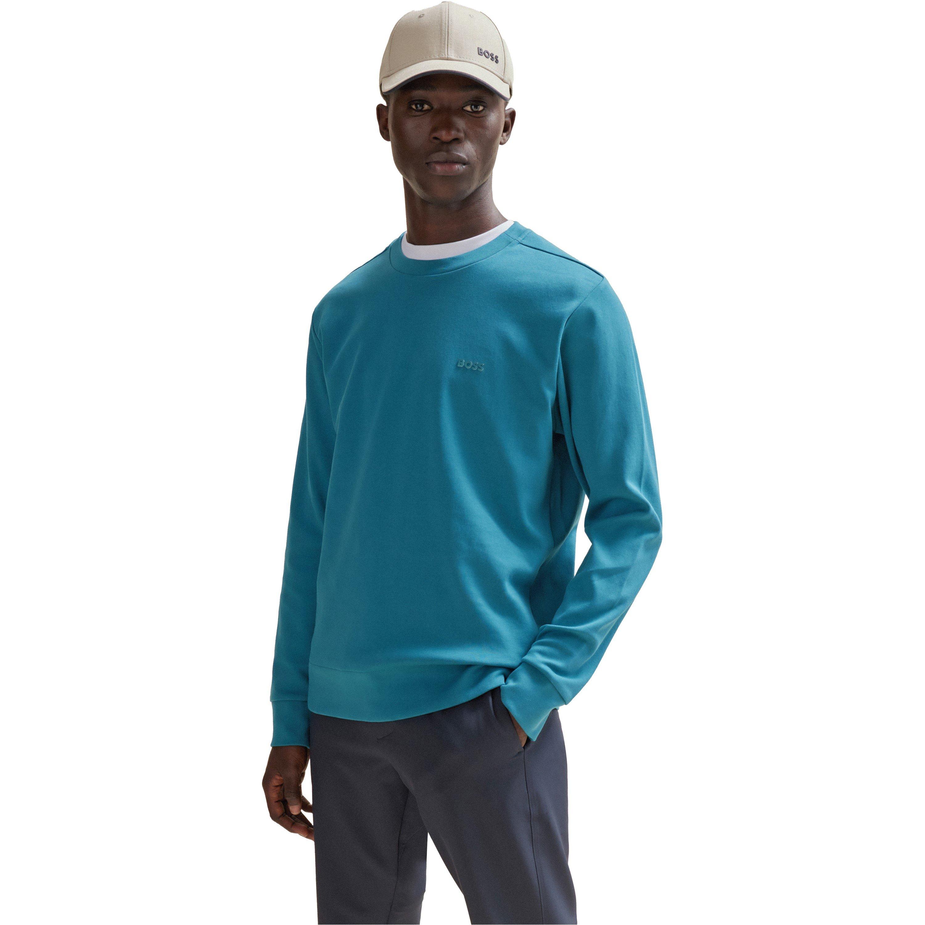 Medium Blue - Boss - Men's Salbo Short Sleeve Polo Shirt - 2