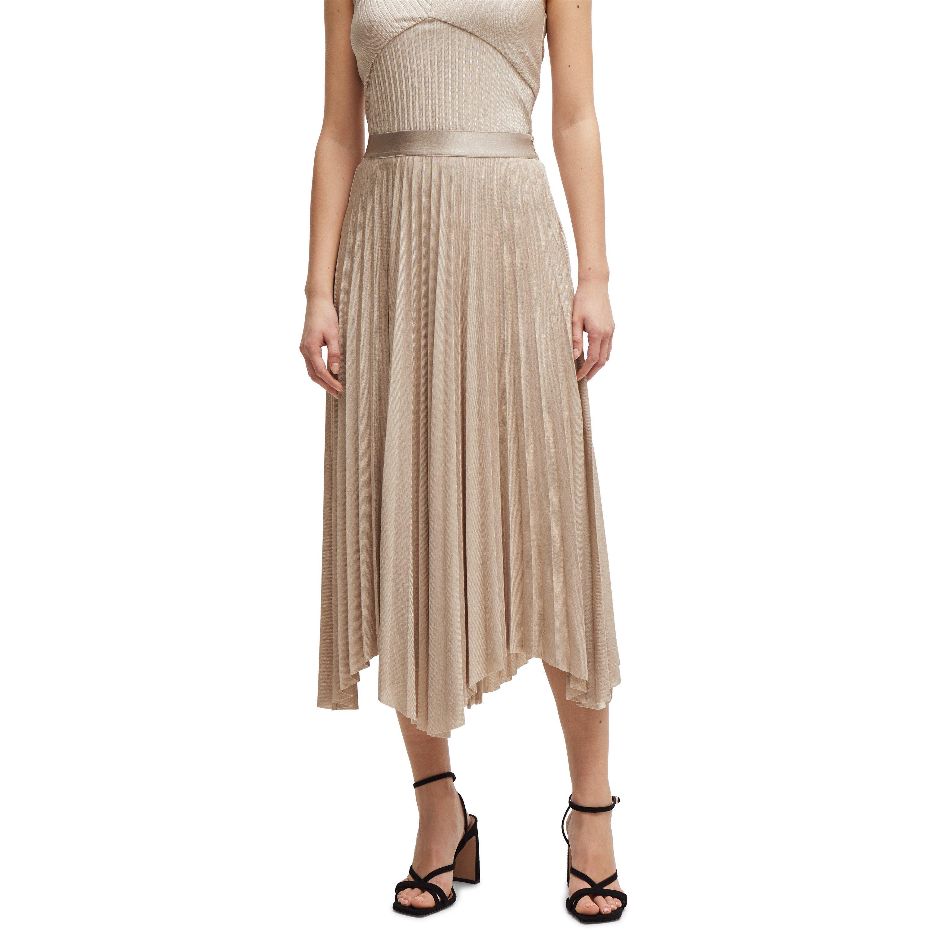 Open Beige - Boss - Women's Exala Short Sleeve Polo Shirt - 2