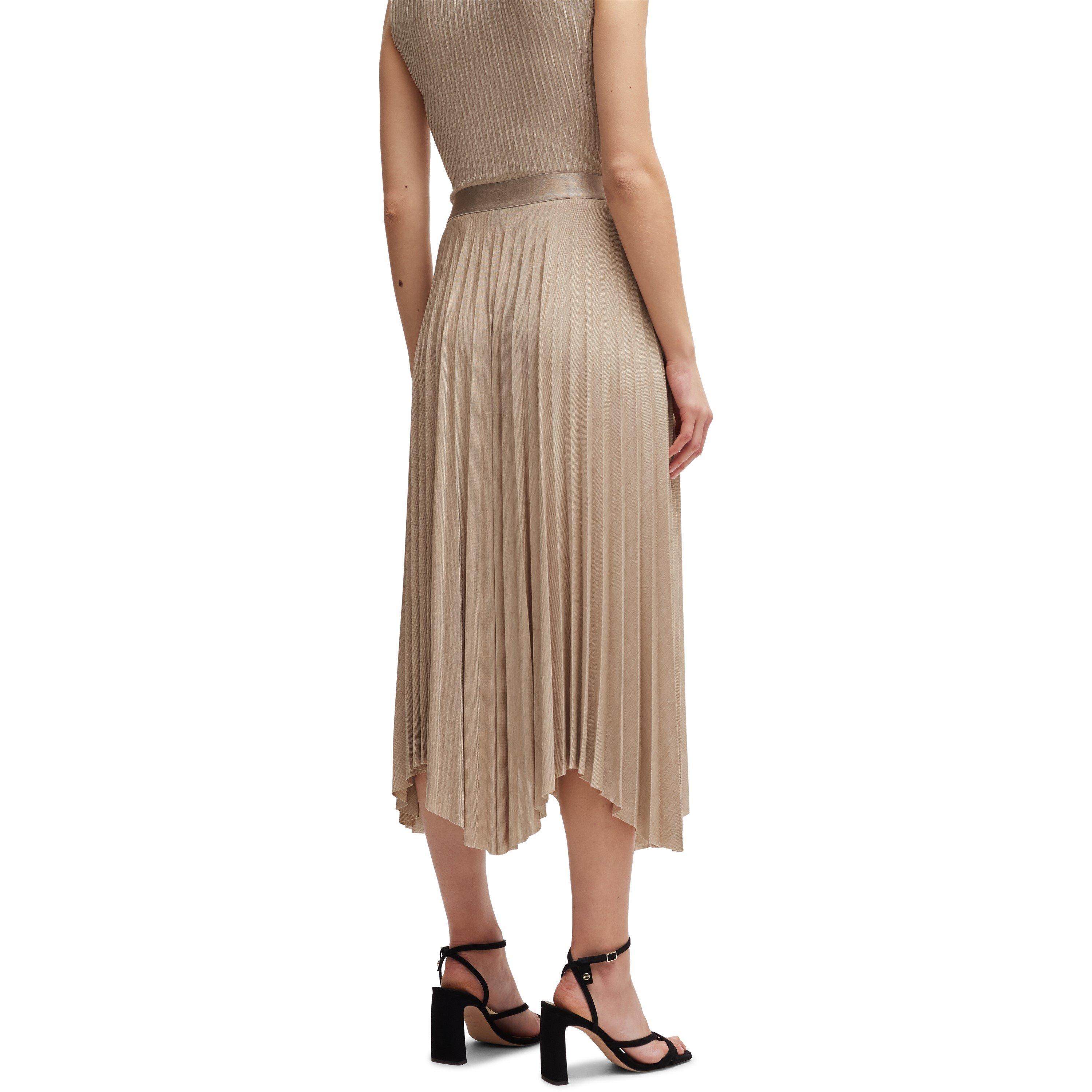 Open Beige - Boss - Women's Exala Short Sleeve Polo Shirt - 3