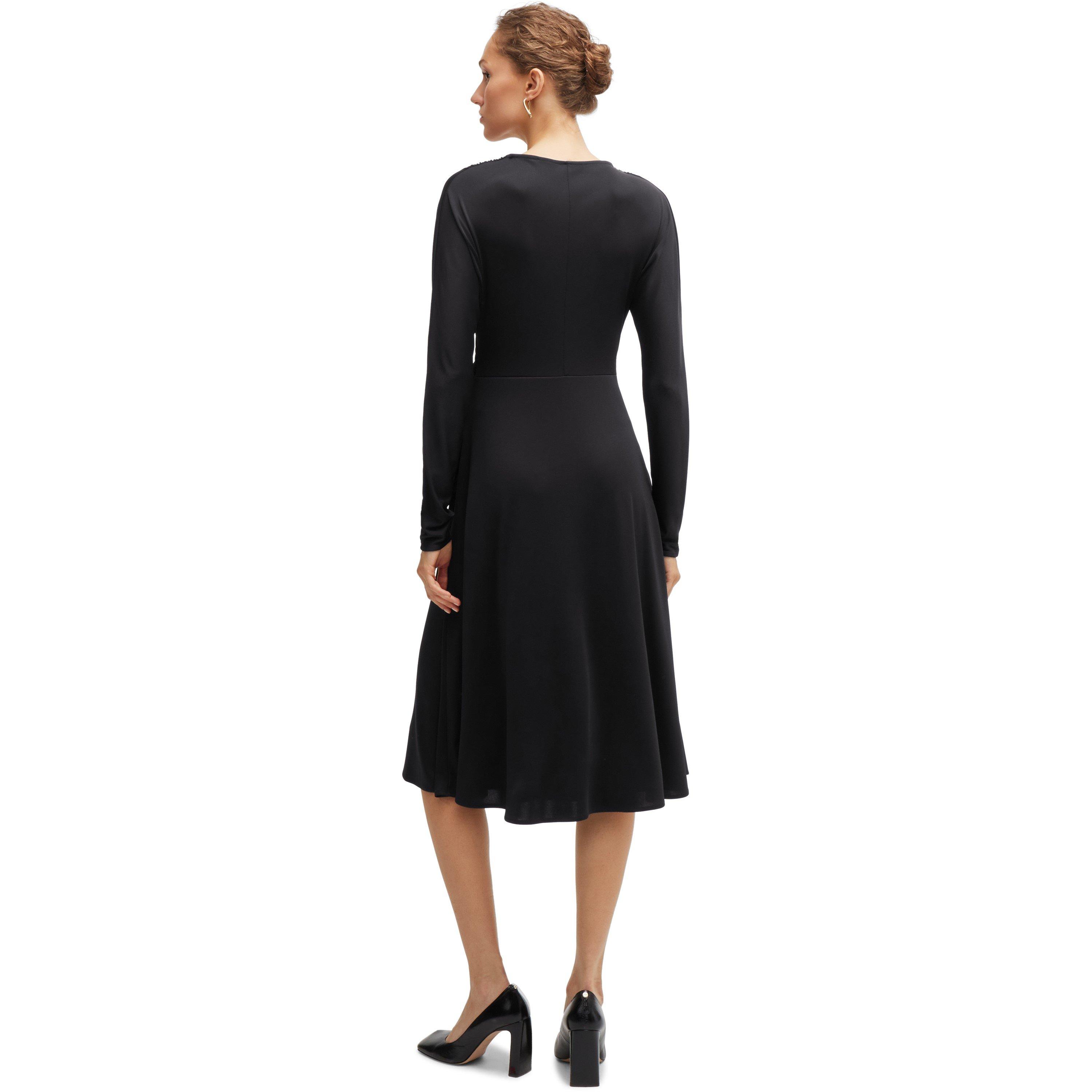 Black - Boss - Women's Ettita Short Sleeve Polo Shirt - 3