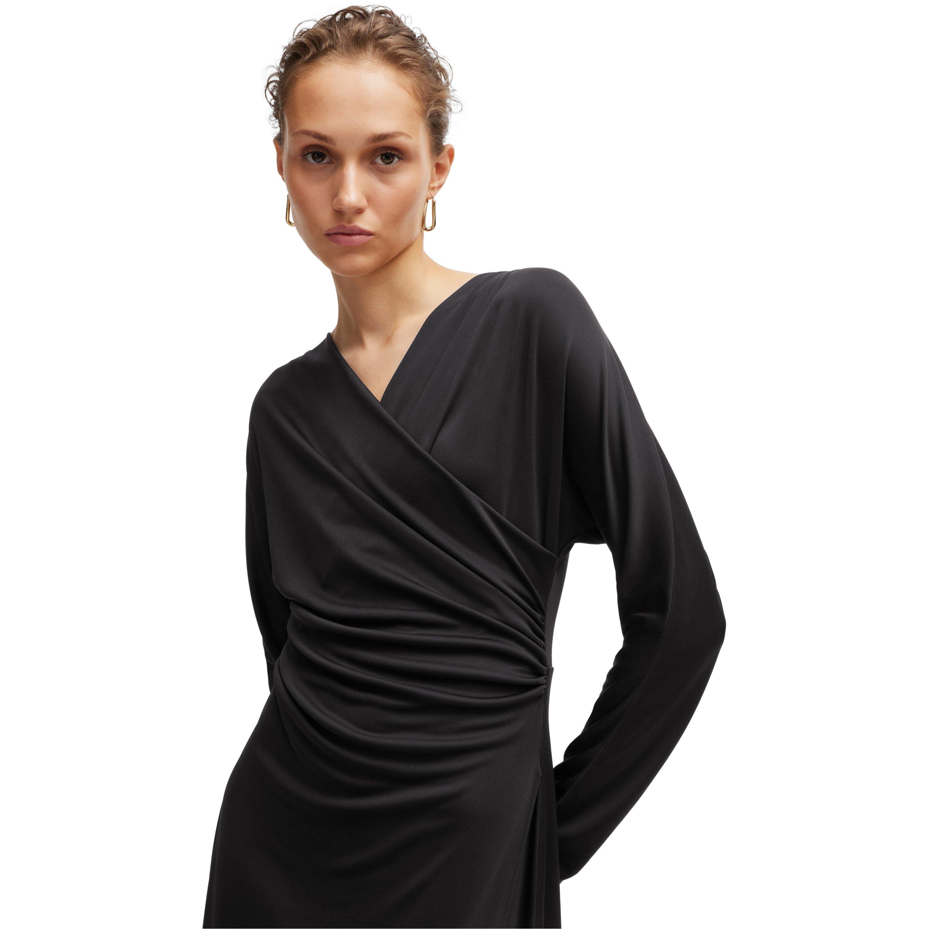 Black - Boss - Women's Ettita Short Sleeve Polo Shirt - 4