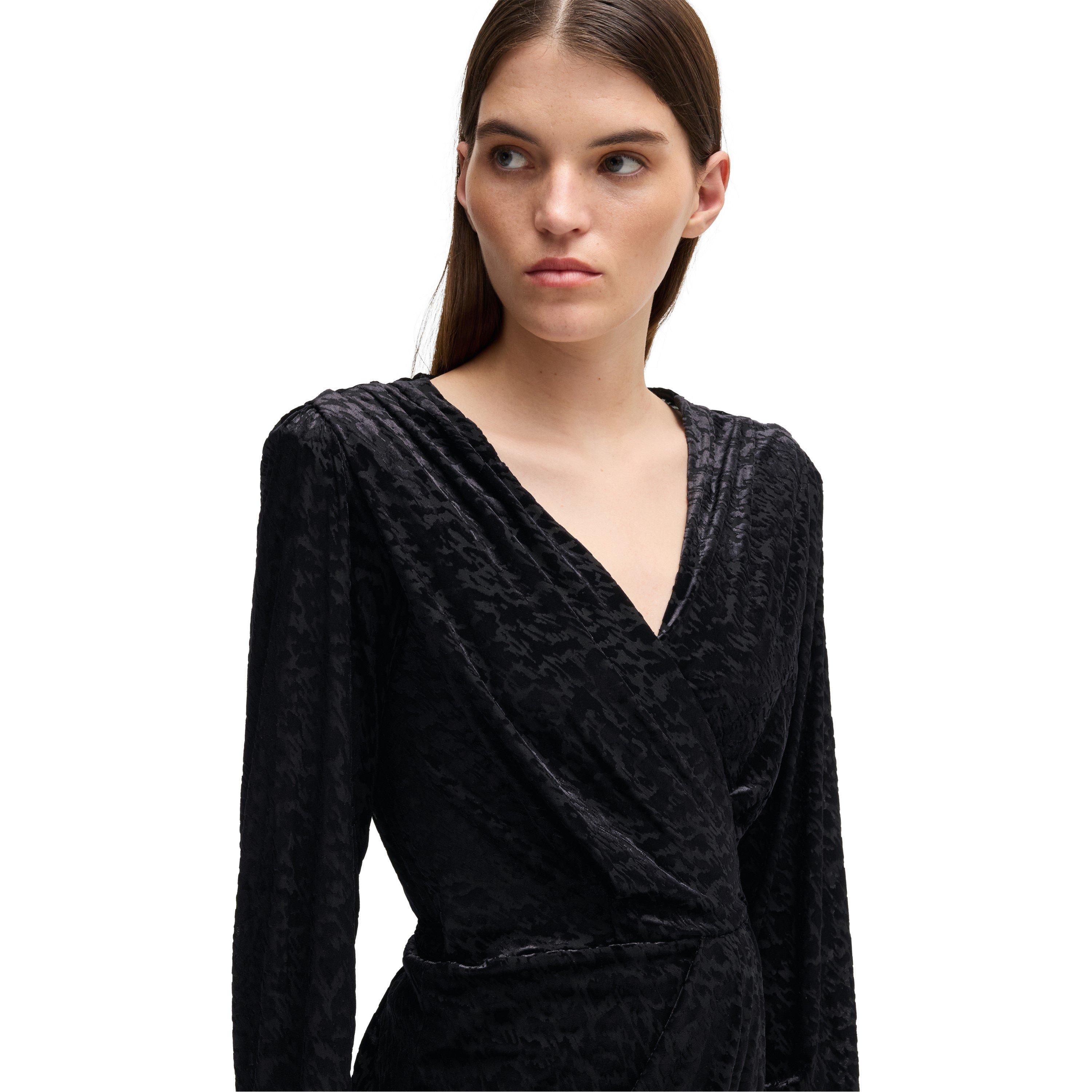 Black - Boss - Women's C Edevoras Short Sleeve Polo Shirt - 4