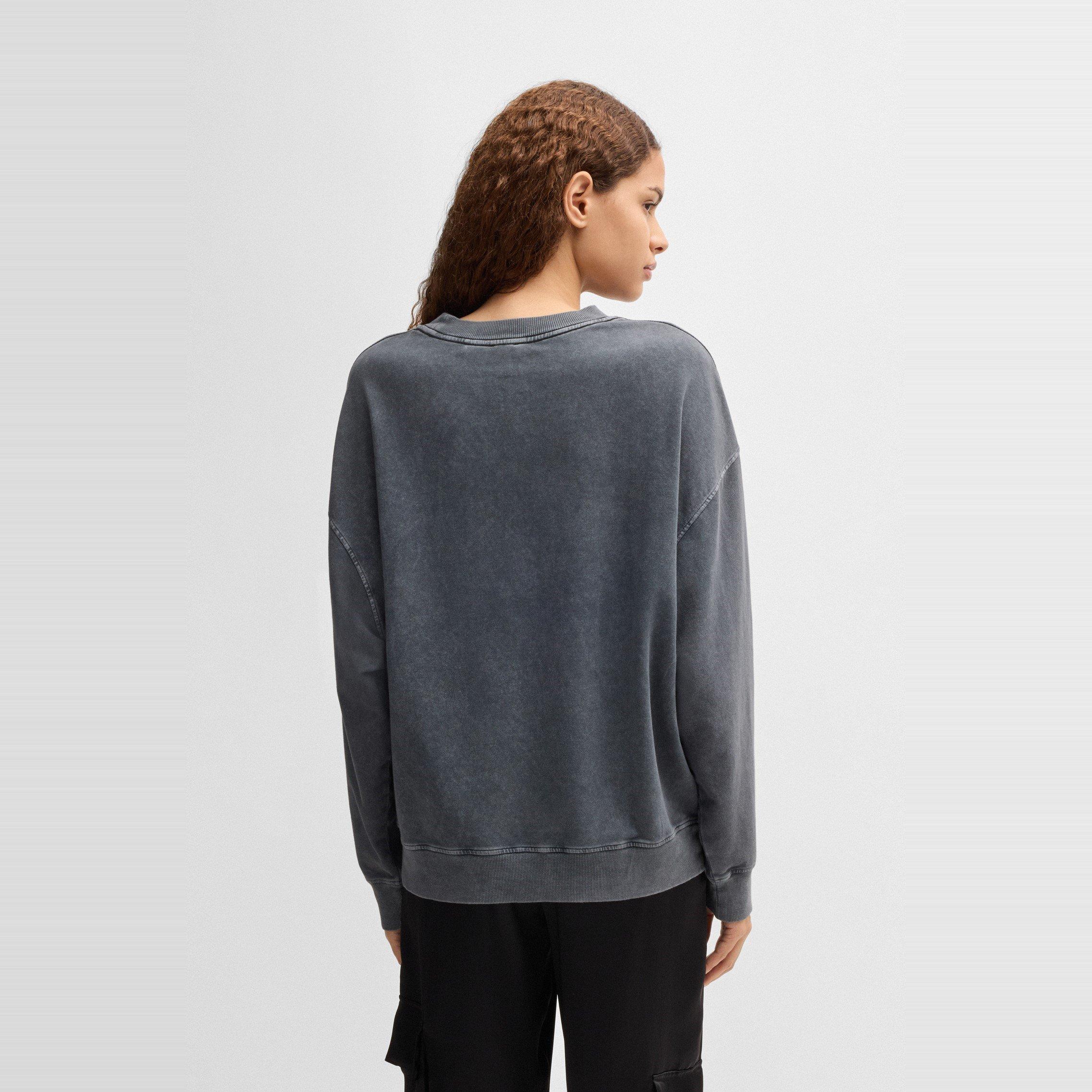 Black - Boss - Women's C Elaslogan Short Sleeve Polo Shirt - 3