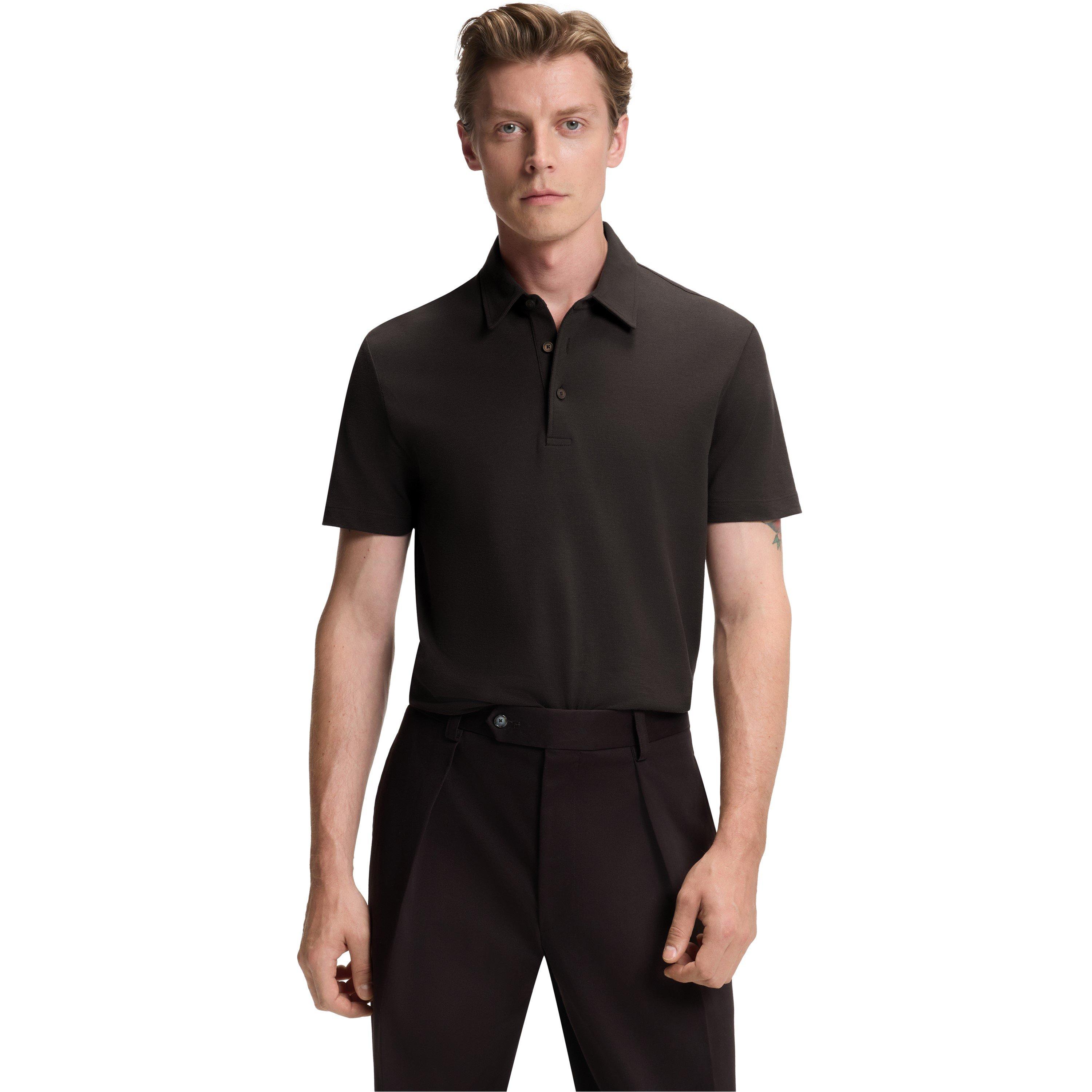Brown 244 - Boss - Men's Parris Double Breasted Polo - 2