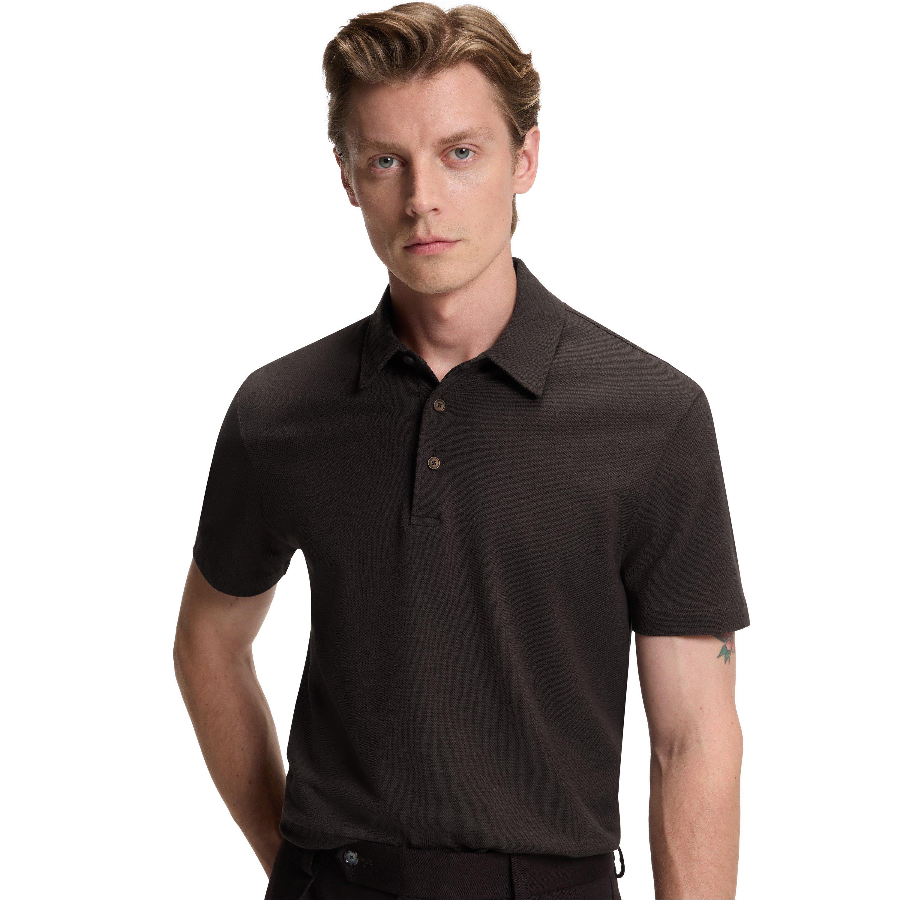Brown 244 - Boss - Men's Parris Double Breasted Polo - 4