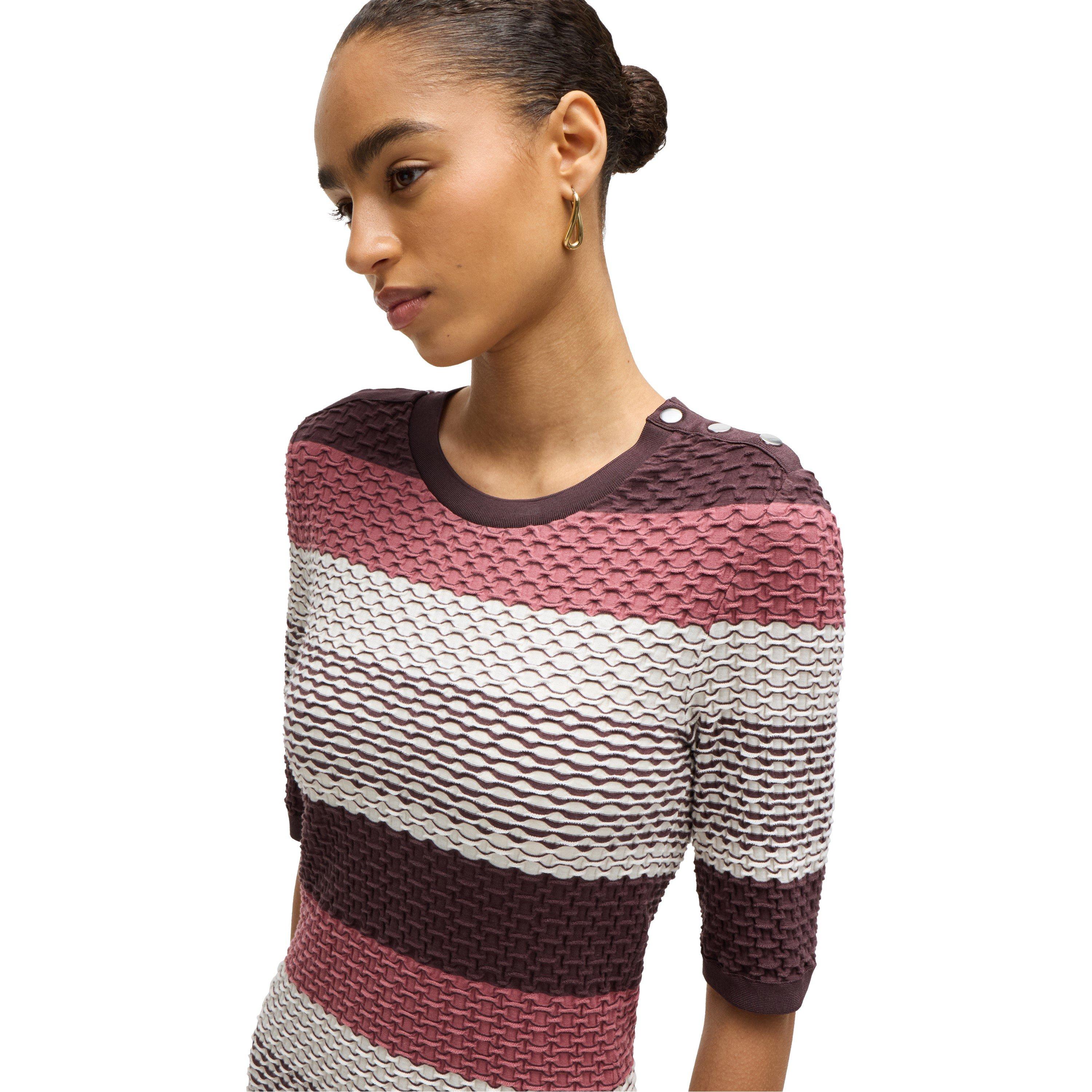 Open Miscellans - Boss - Women's Etanah Short Sleeve Polo Shirt - 5