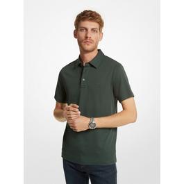 Michael Kors Short Sleeve Sleek Polo Shirt