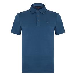 Michael Kors Short Sleeve Sleek Polo Shirt