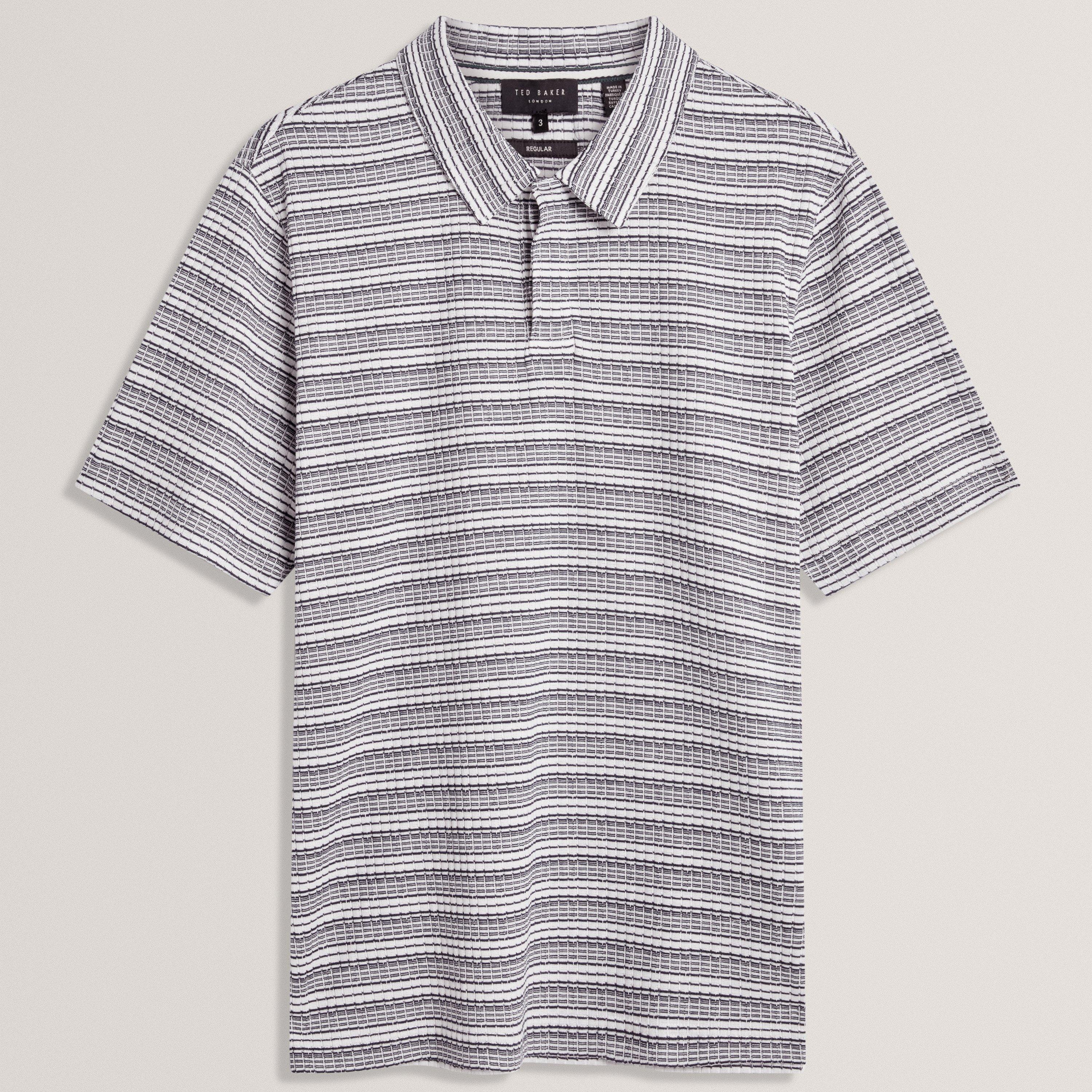 Ted Baker Men's Short Sleeve Polo Shirt - Navy - Size XL (5)