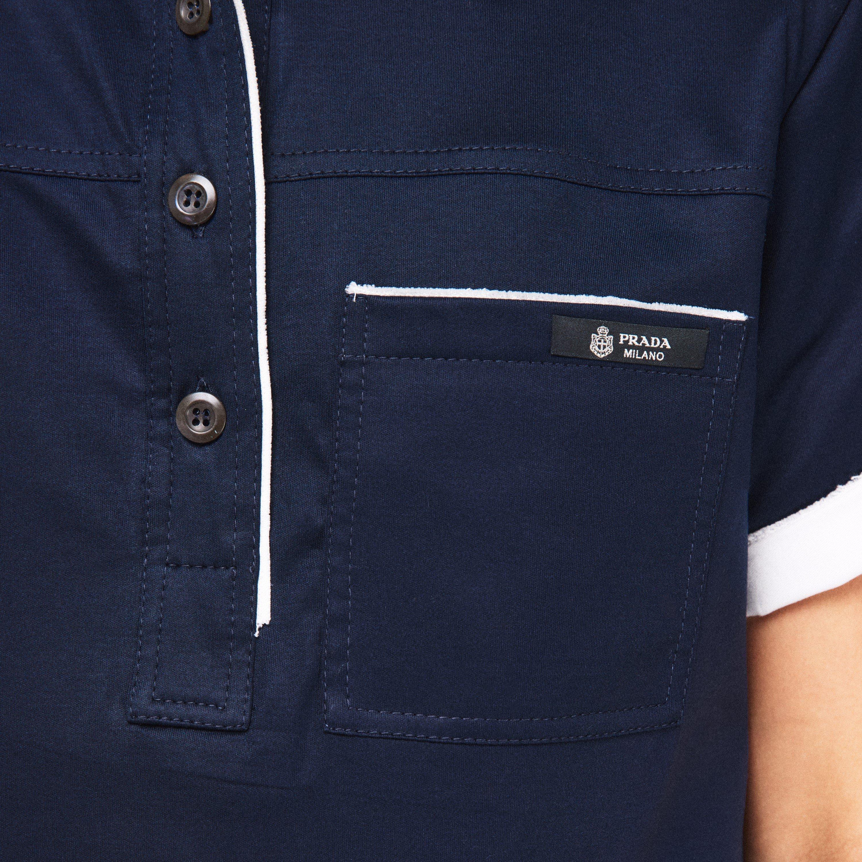 Prada Women's Short Sleeve Polo Shirt | Cruise Fashion