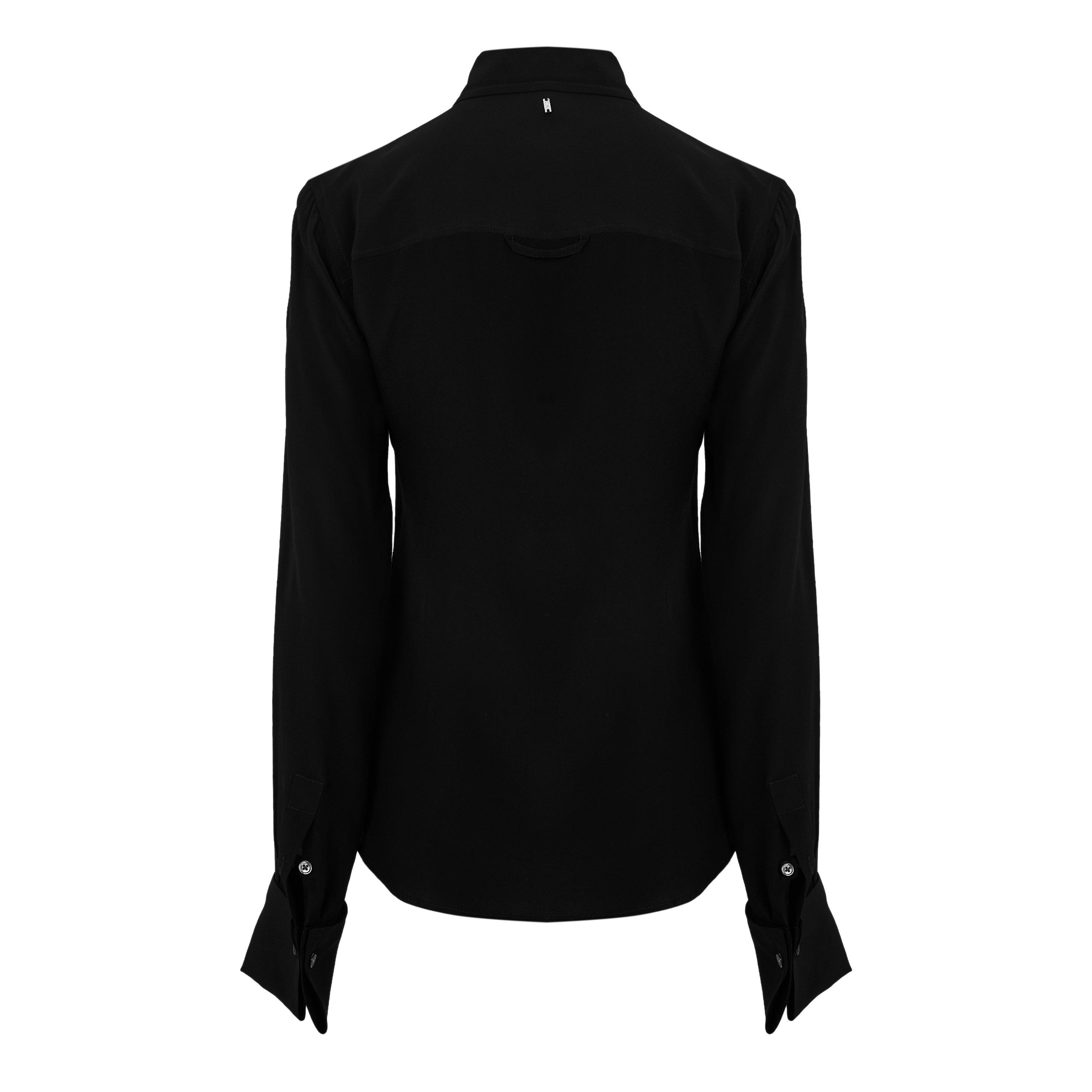 Black - Ami Paris - Ami Collar Shrt Ld61 - 2