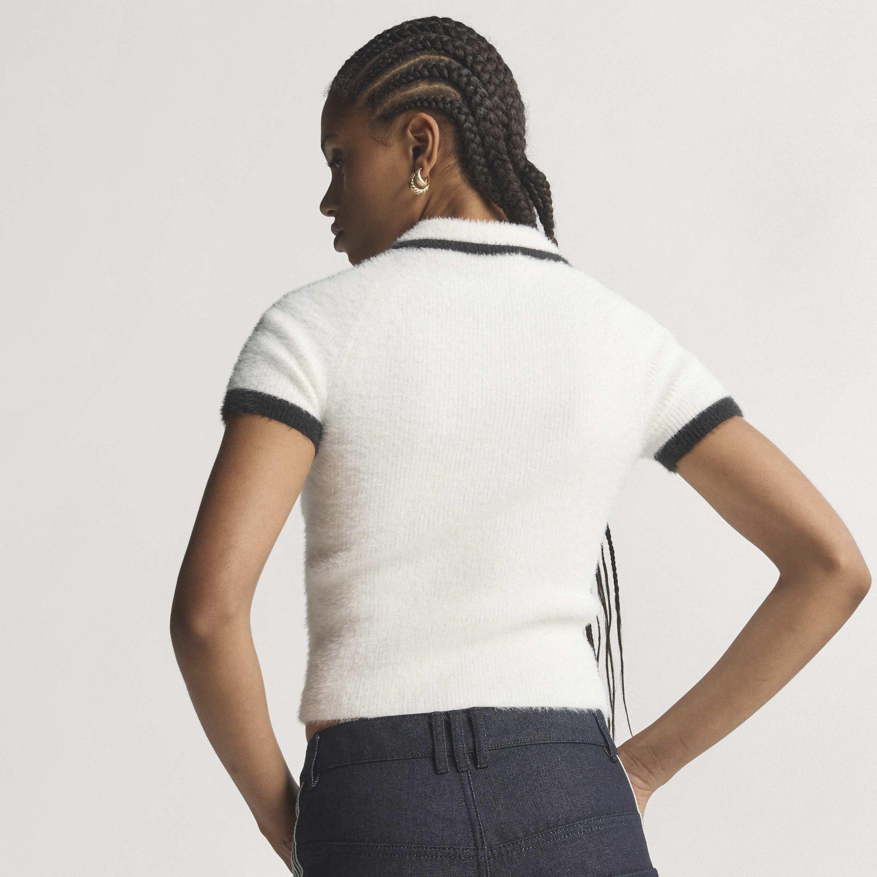 White - adidas Originals - Women's Short Sleeve Polo Shirt - 8