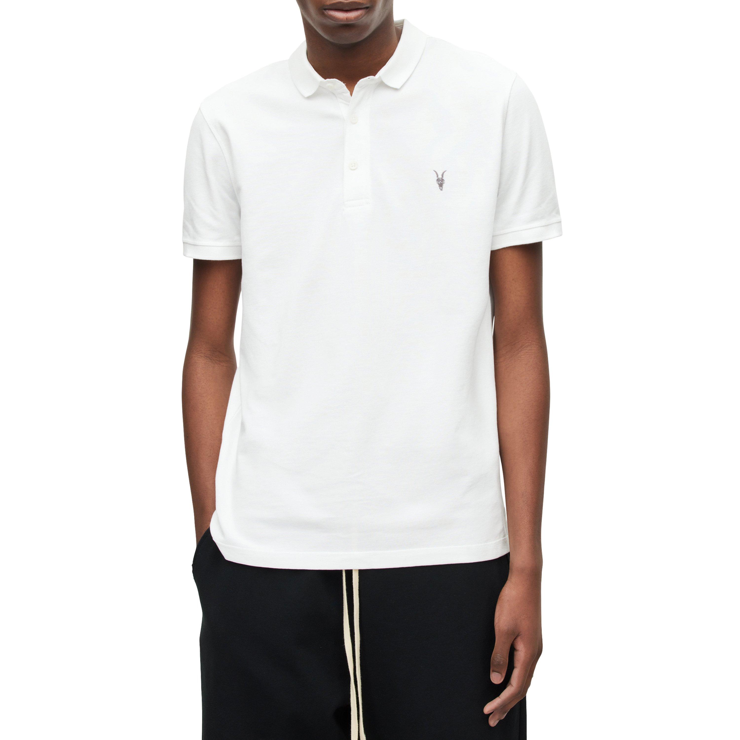 Optic White - AllSaints - Reform Ss Polo - 3