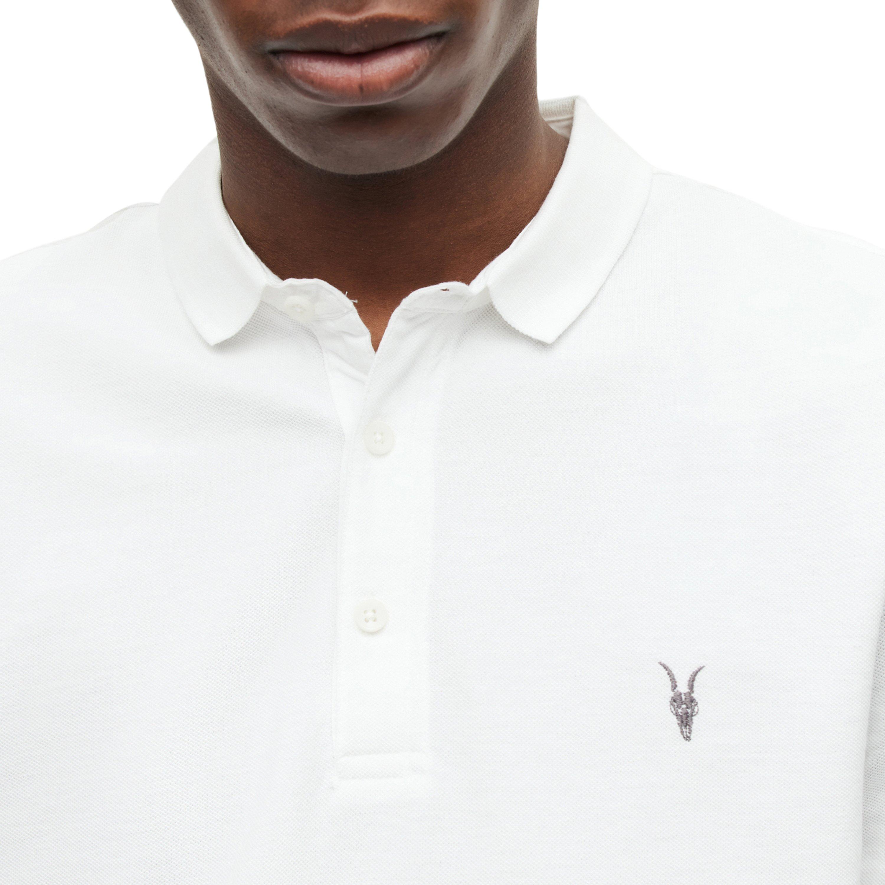 Optic White - AllSaints - Reform Ss Polo - 5