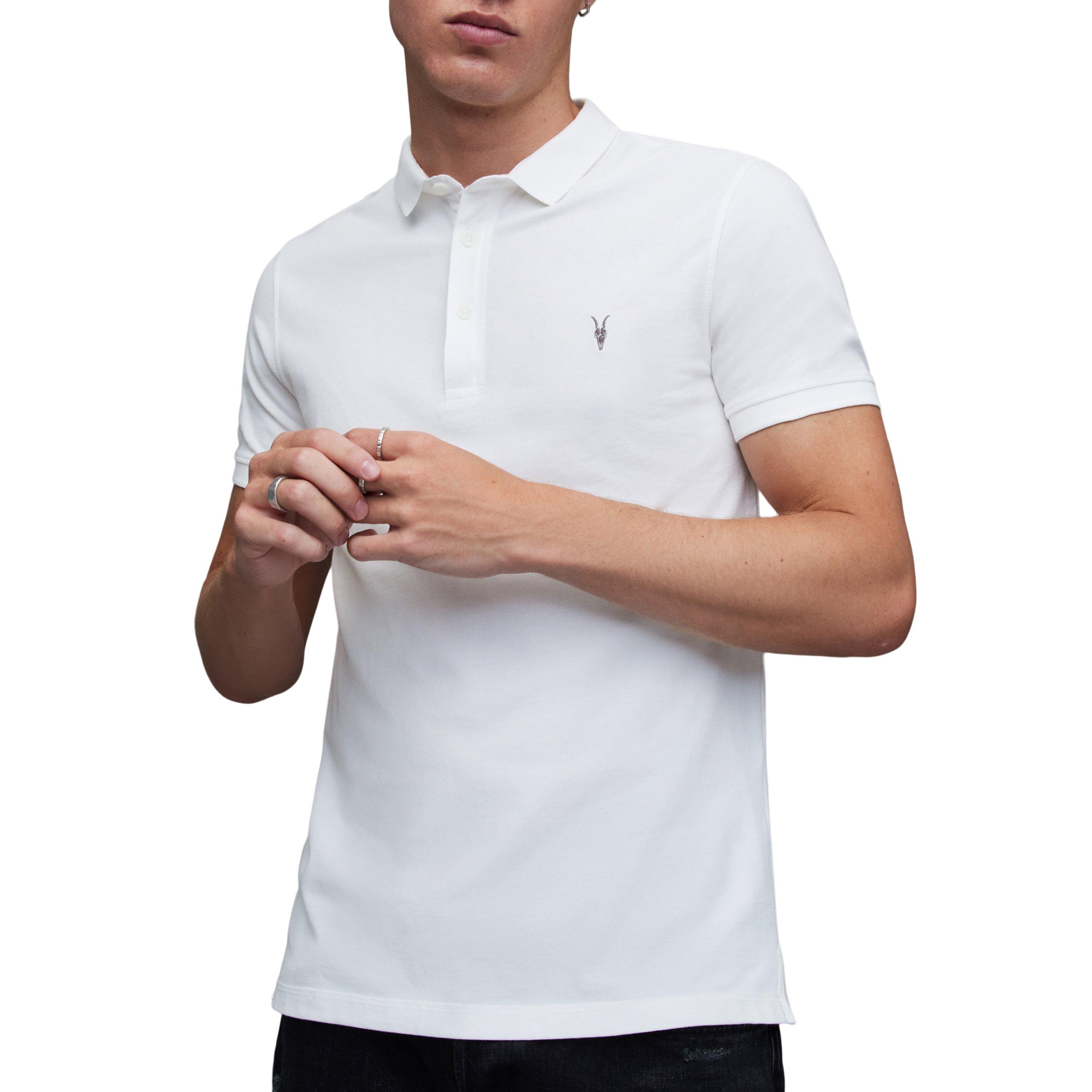 Optic White - AllSaints - Reform Ss Polo - 6