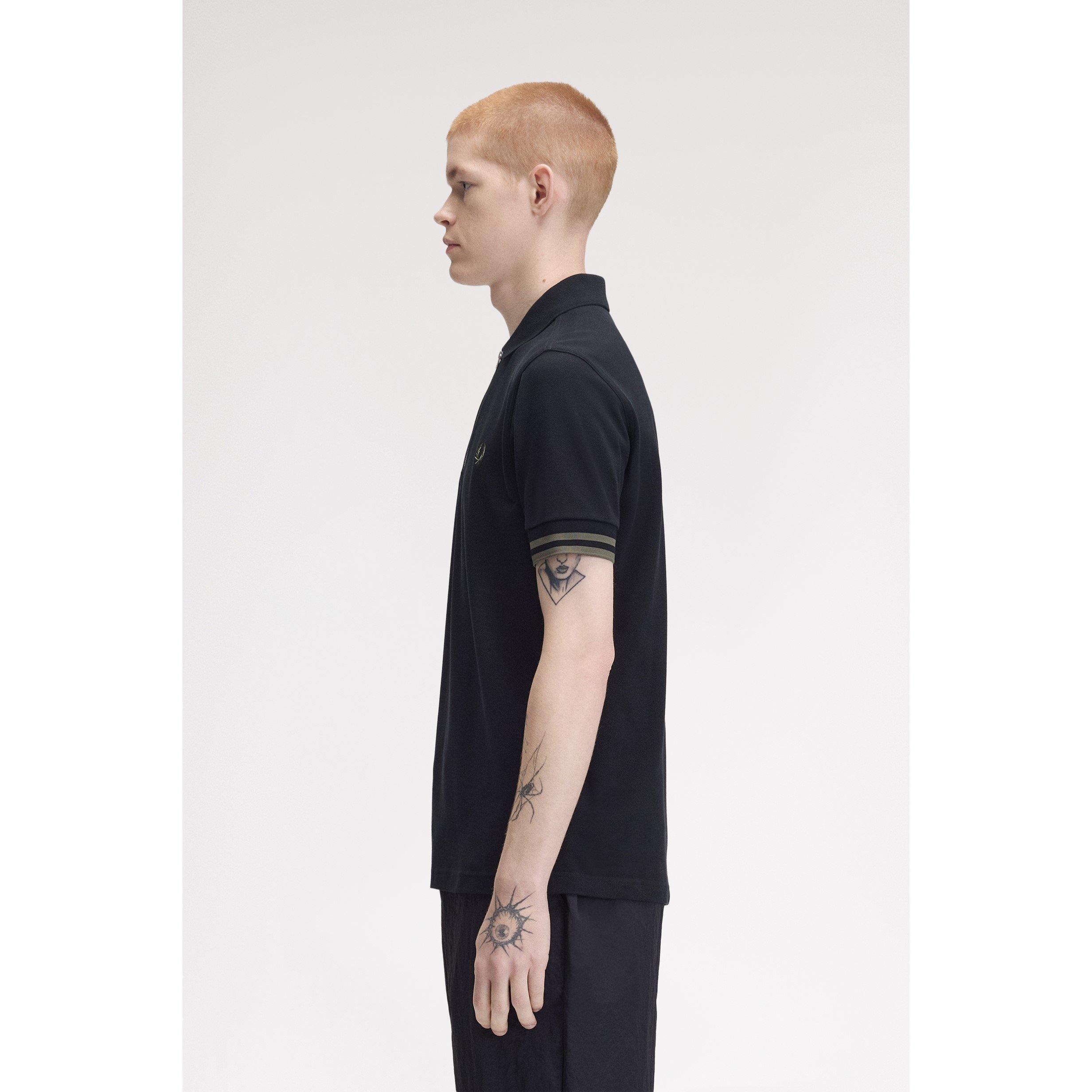Black 102 - Fred Perry - Fred Zp Polo Sn64 - 4