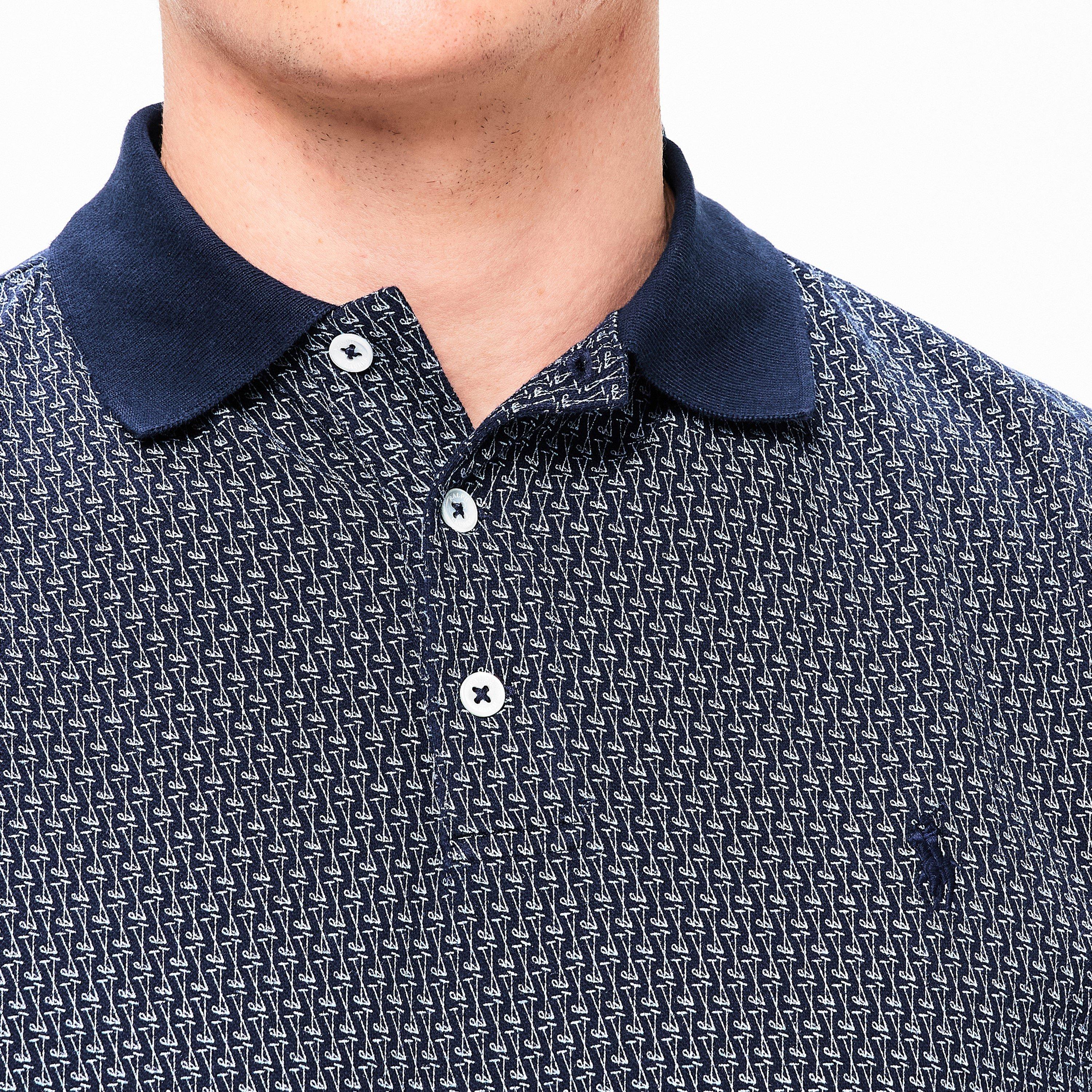 Refined Navy - Polo Ralph Lauren - Men's Mallett Short-Sleeve Polo Shirt - 5