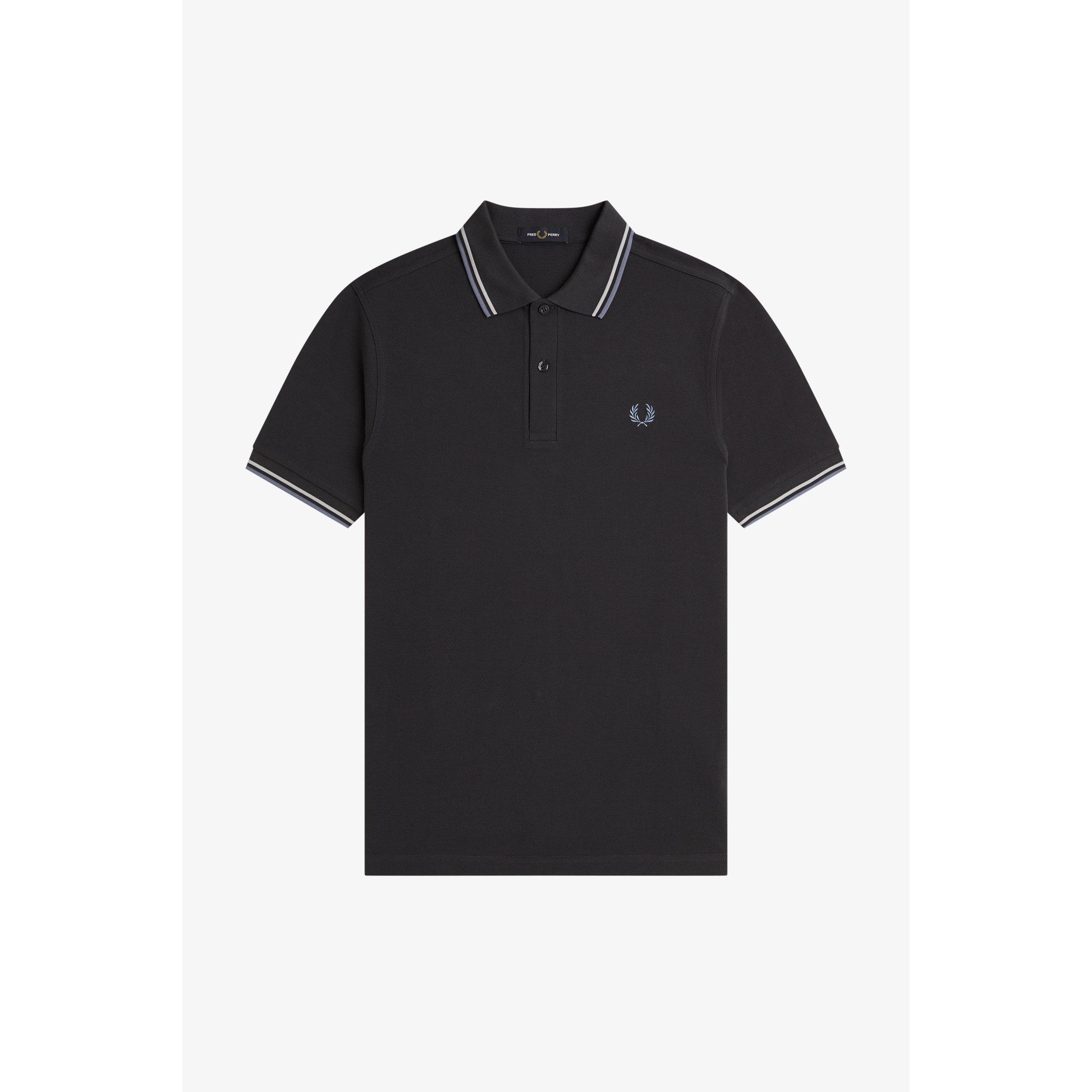 Fred Perry Short Sleeve Twin Tipped Polo Shirt