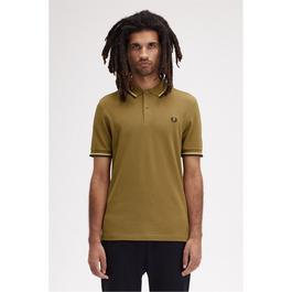 Fred Perry Short Sleeve Twin Tipped Polo Shirt