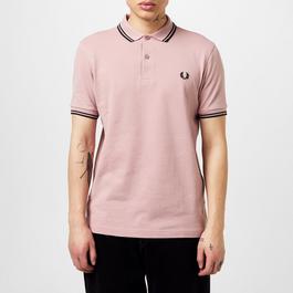 Fred Perry Short Sleeve Twin Tipped Polo Shirt