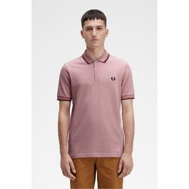 Fred Perry Short Sleeve Twin Tipped Polo Shirt