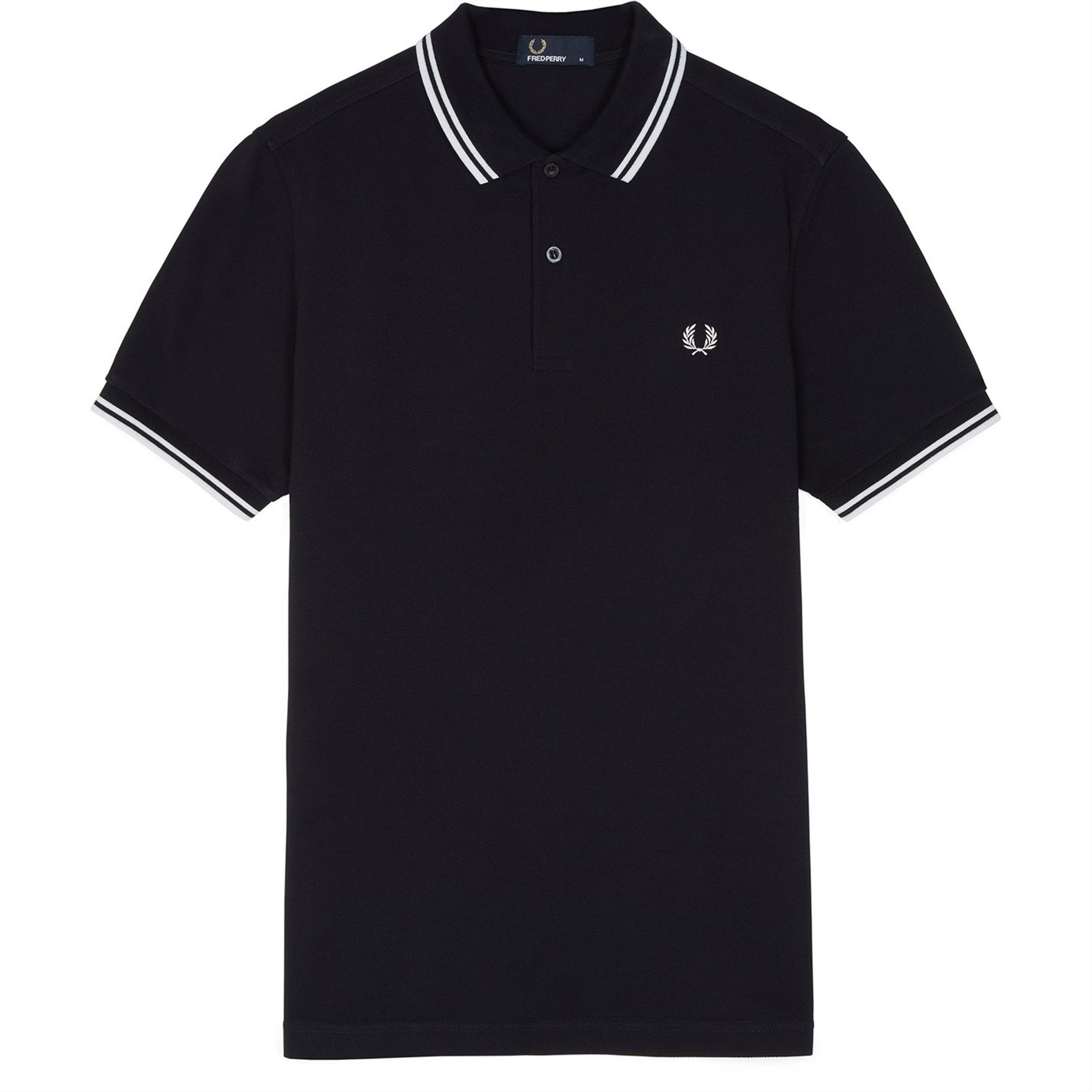 Fred Perry | Short Sleeve Twin Tipped Polo Shirt | Short